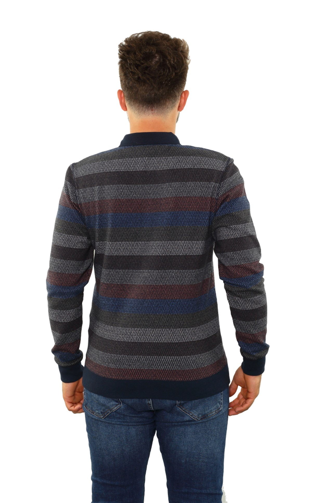 Polo Yaka Sweatshirt 