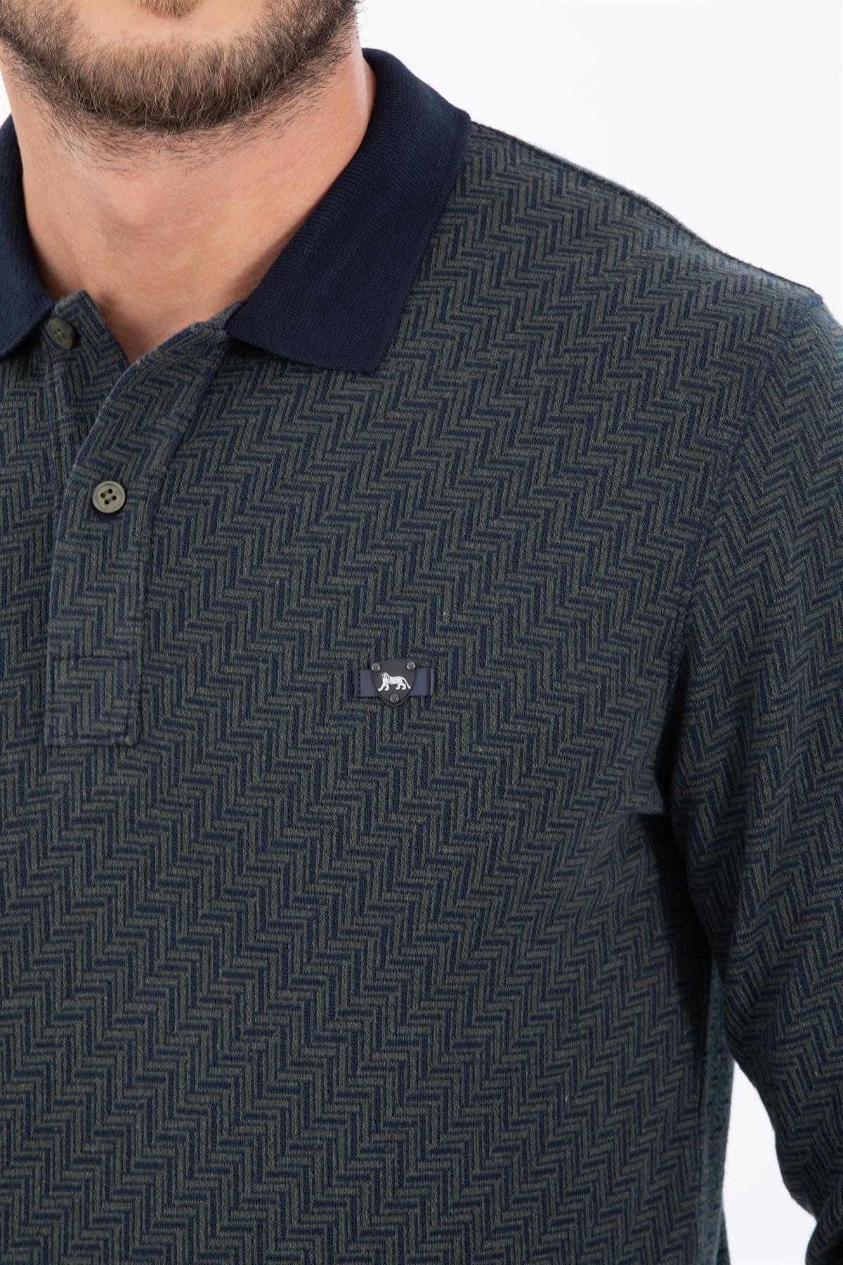 Polo Yaka Sweatshirt 