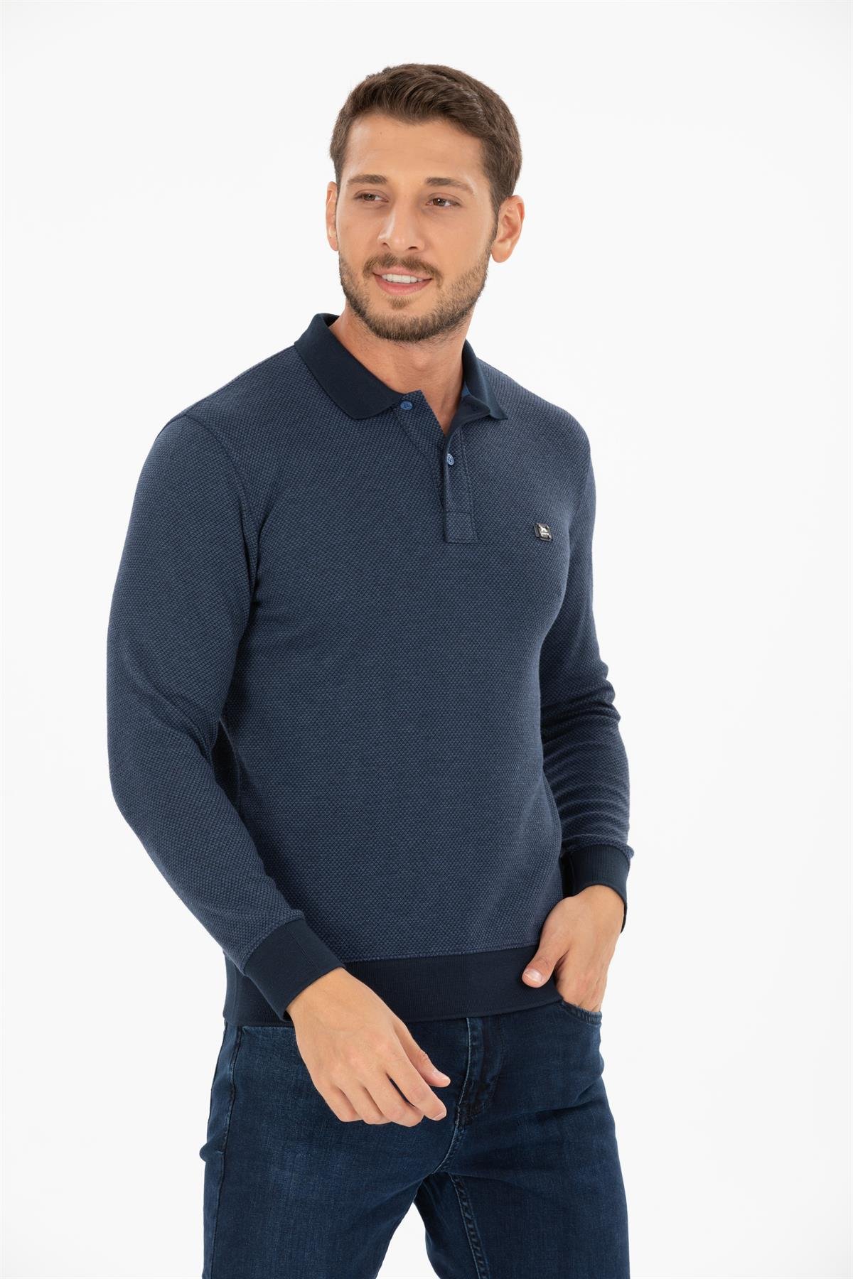 Polo Yaka Sweatshirt 