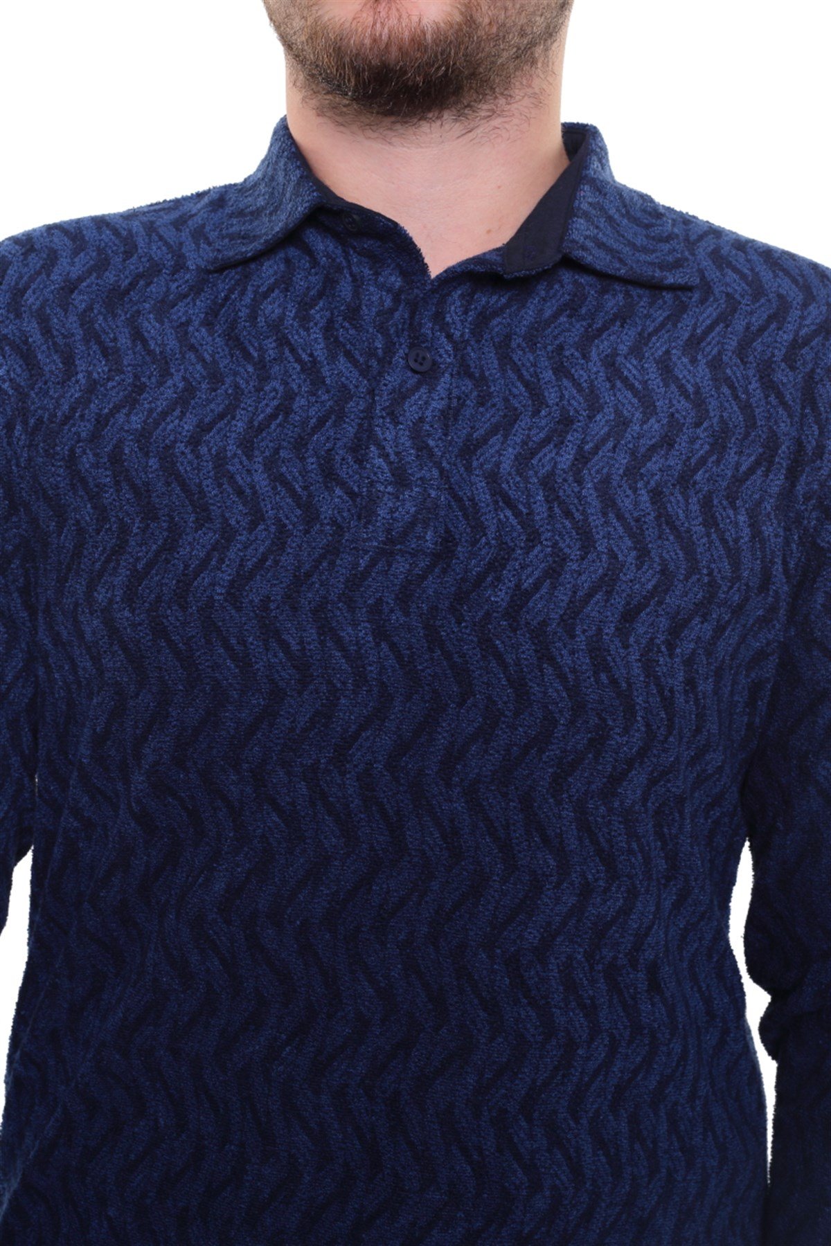 Polo Yaka Sweatshirt 