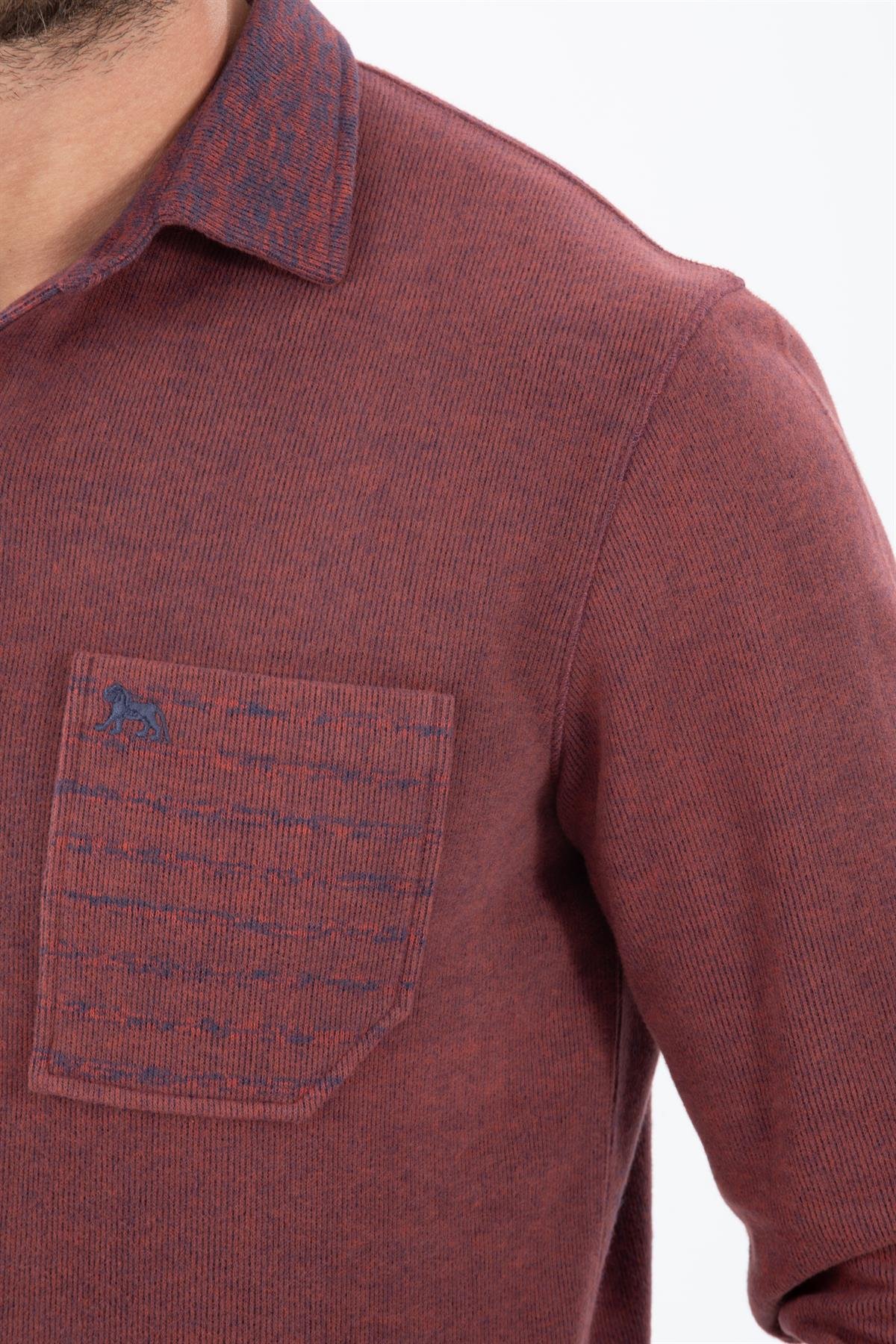 Polo Yaka Sweatshirt 