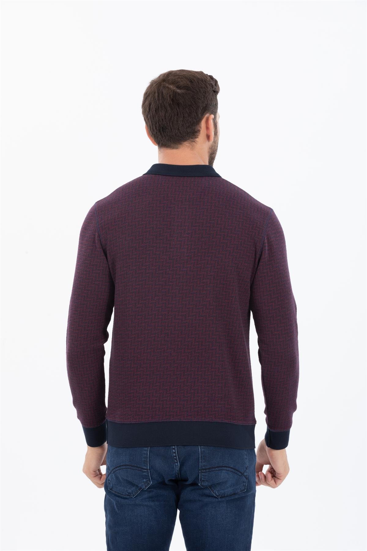 Polo Yaka Sweatshirt 