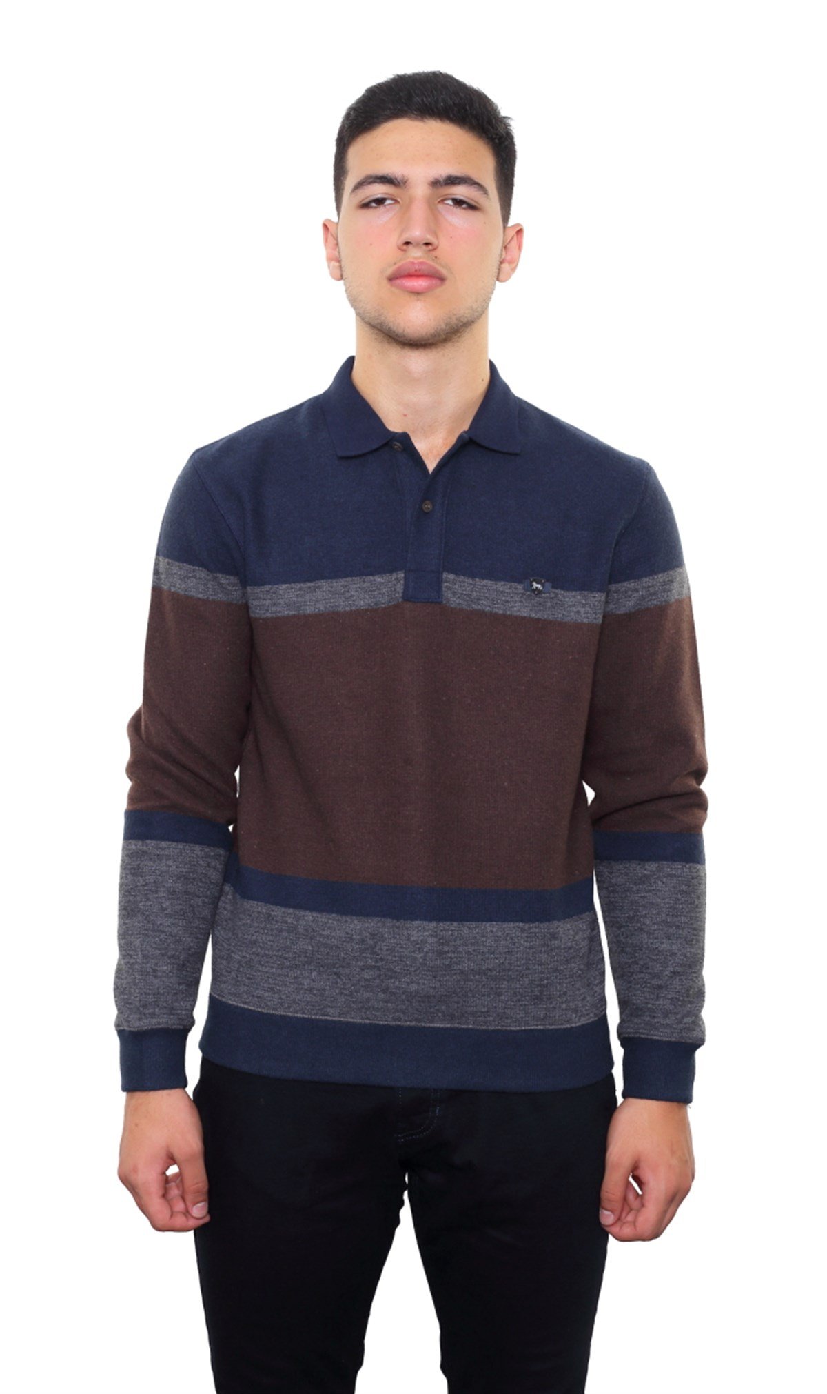 Polo Yaka Sweatshirt 