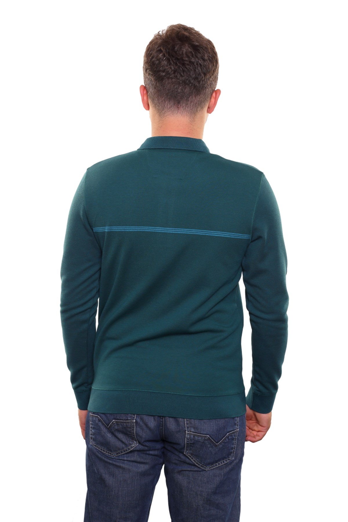 Polo Yaka Sweatshirt 