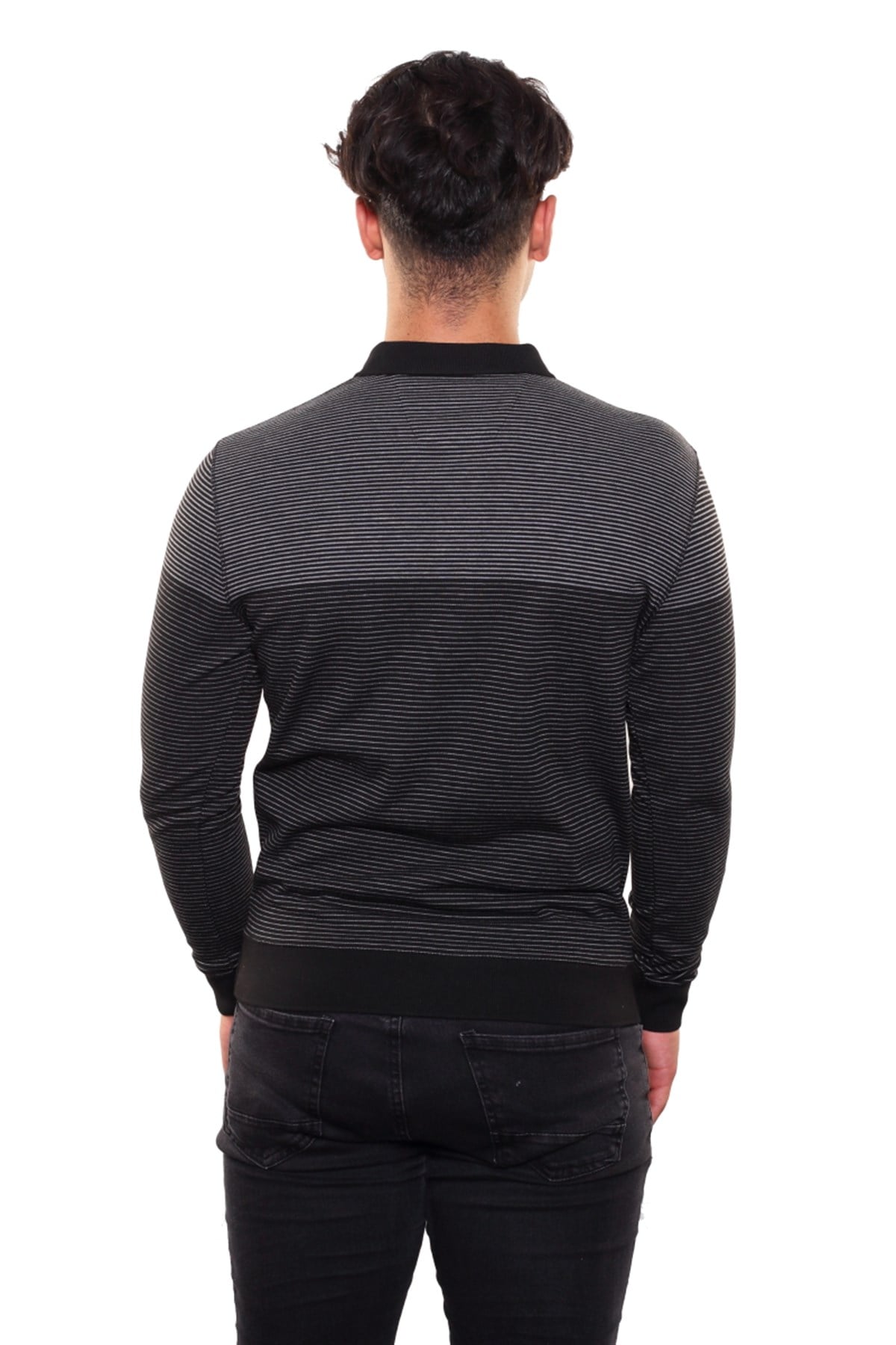 Polo Yaka Sweatshirt 