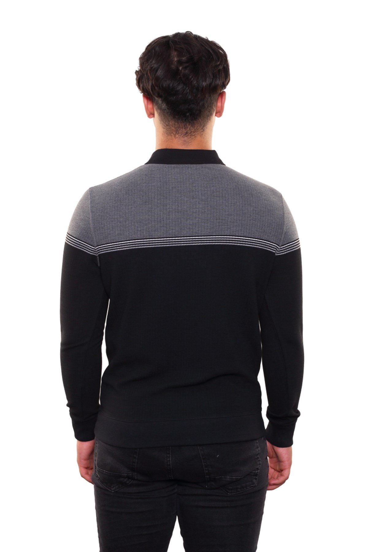 Polo Yaka Sweatshirt 
