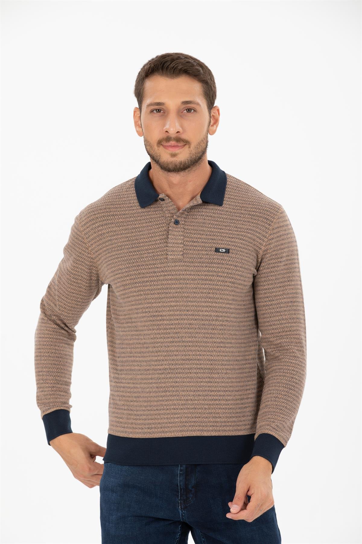 Polo Yaka Sweatshirt 