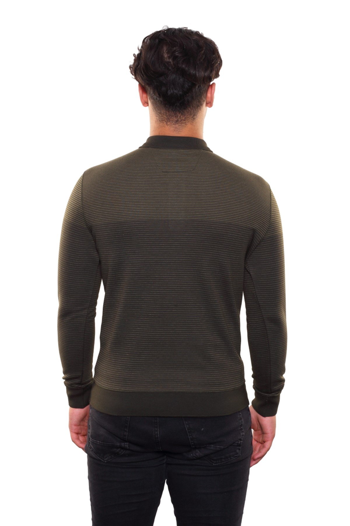 Polo Yaka Sweatshirt 