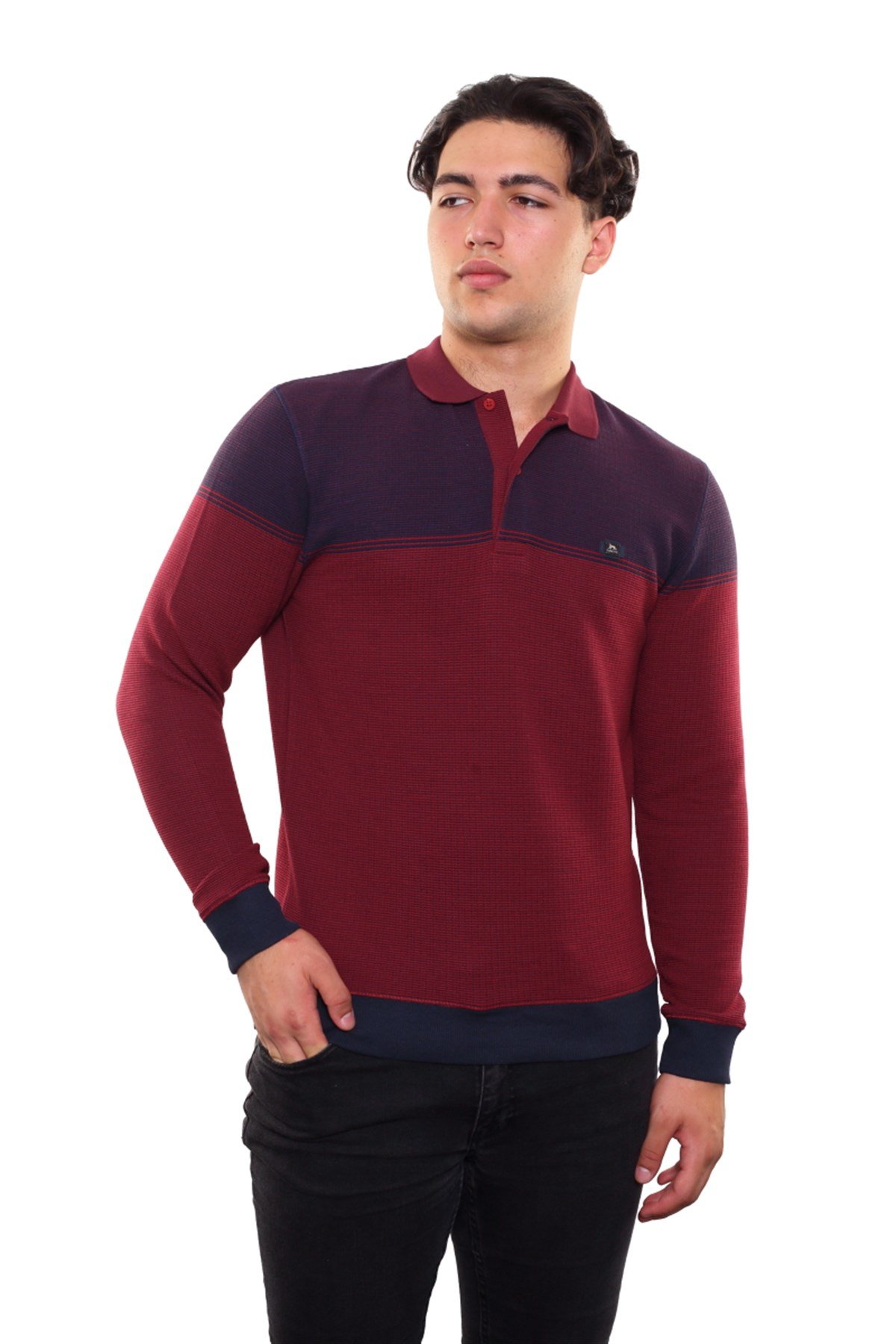 Polo Yaka Sweatshirt 