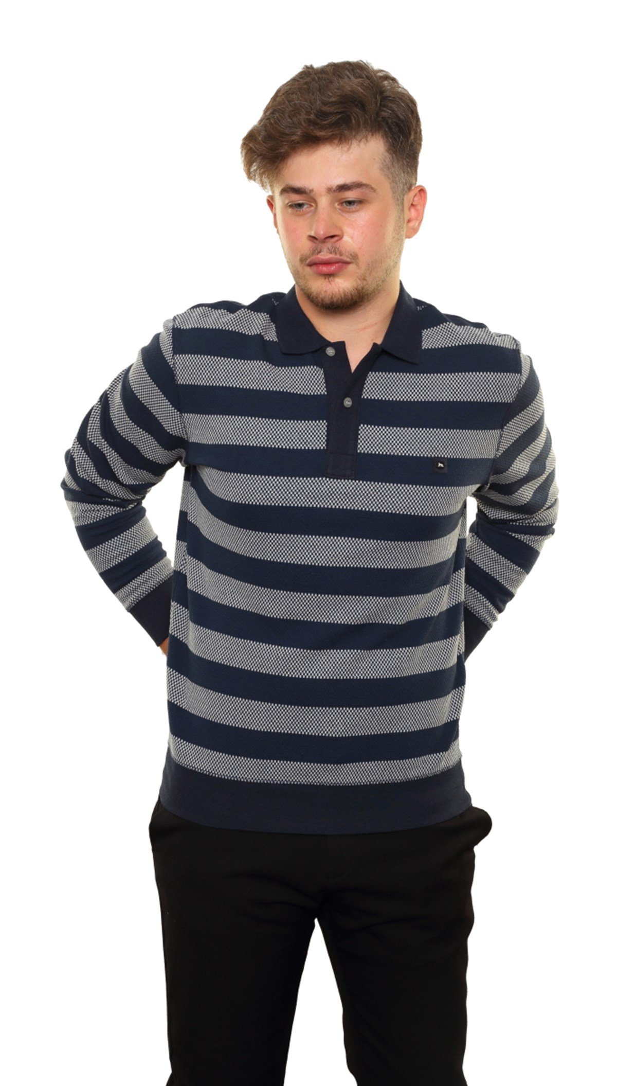 Polo Yaka Sweatshirt 