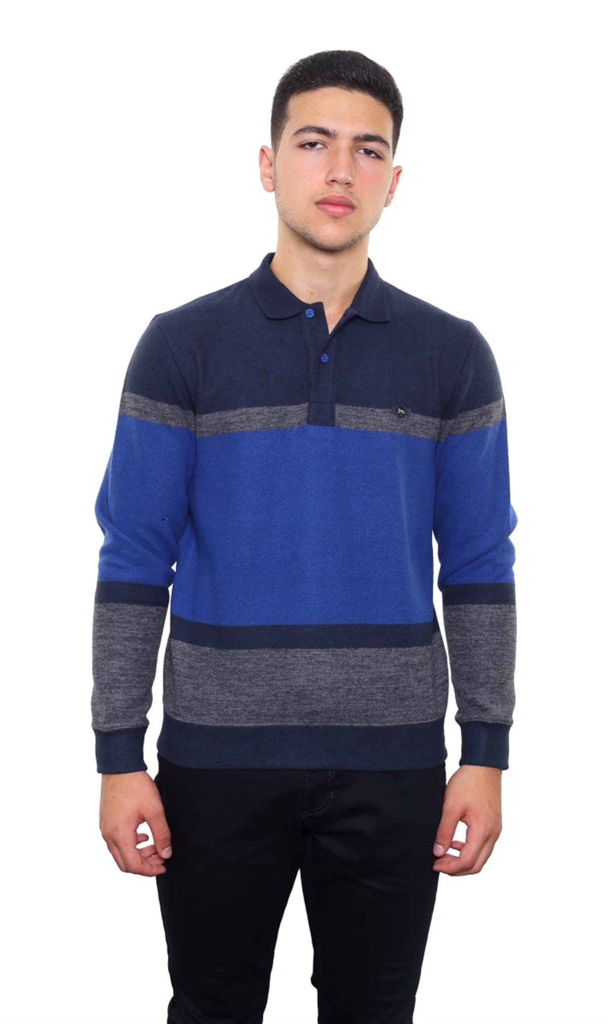 Polo Yaka Sweatshirt 