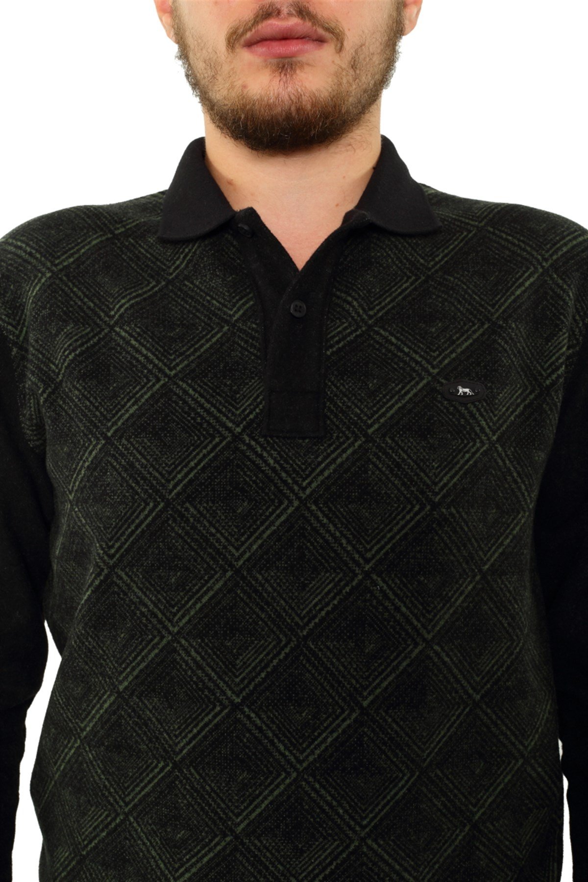 Polo Yaka Sweatshirt 