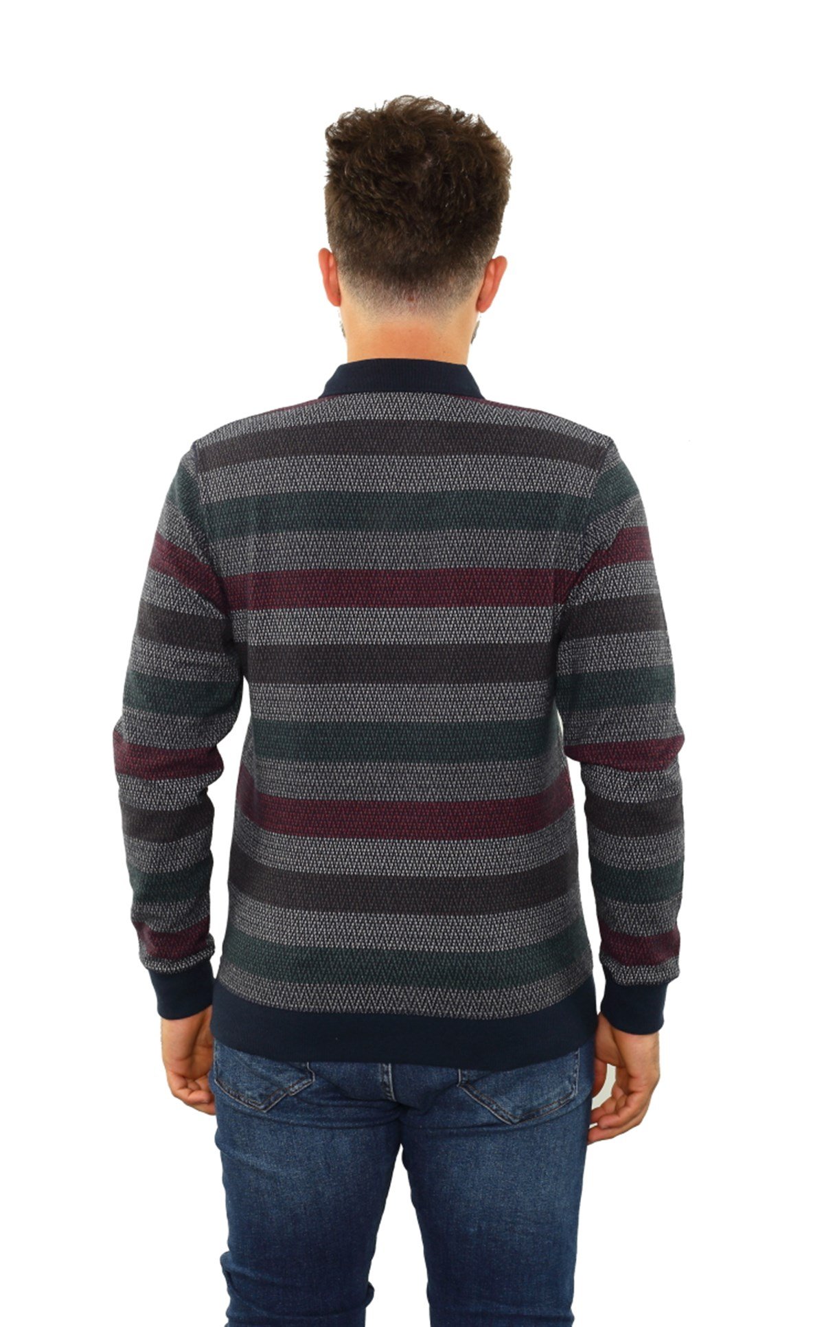 Polo Yaka Sweatshirt 