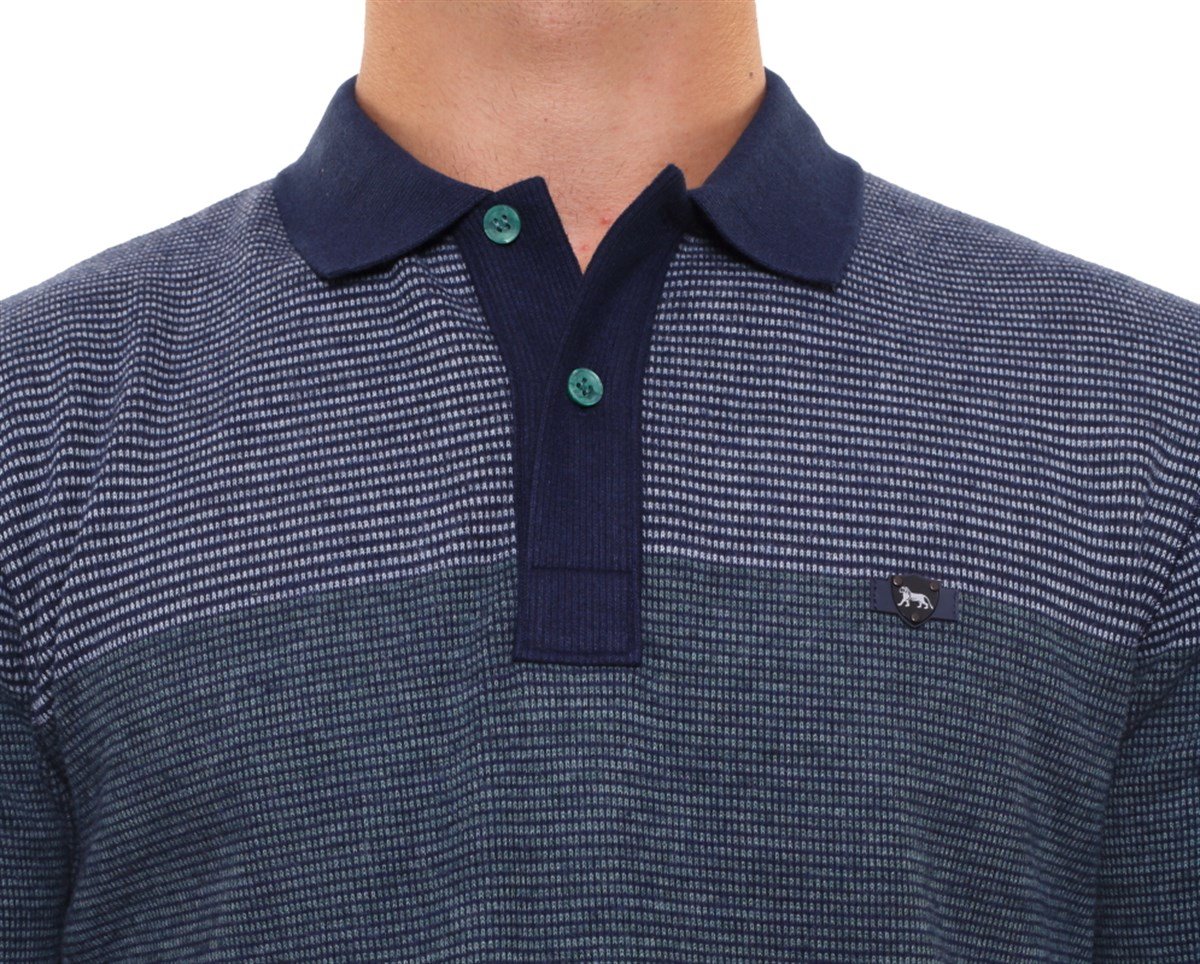 Polo Yaka Sweatshirt 