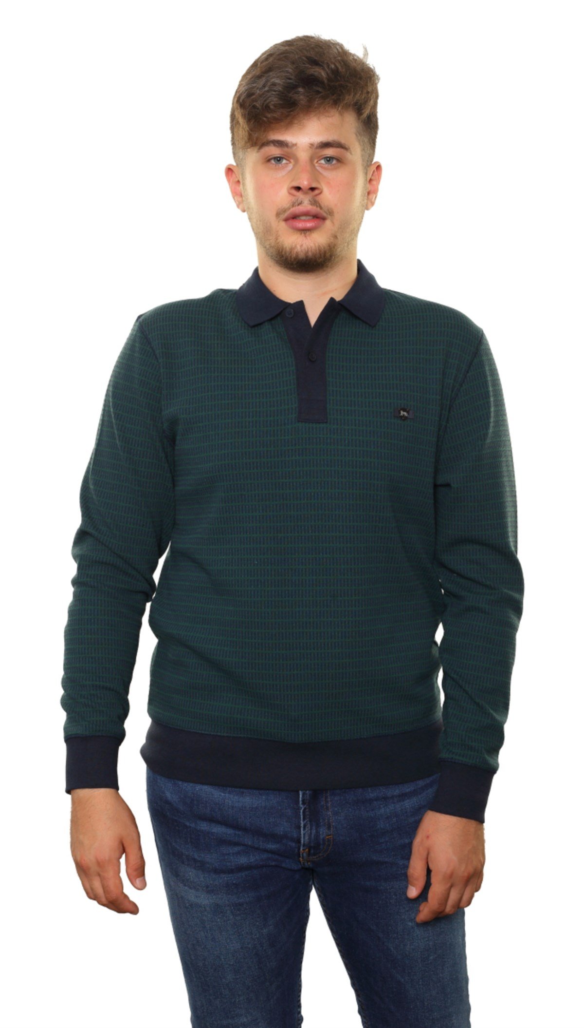 Polo Yaka Sweatshirt 