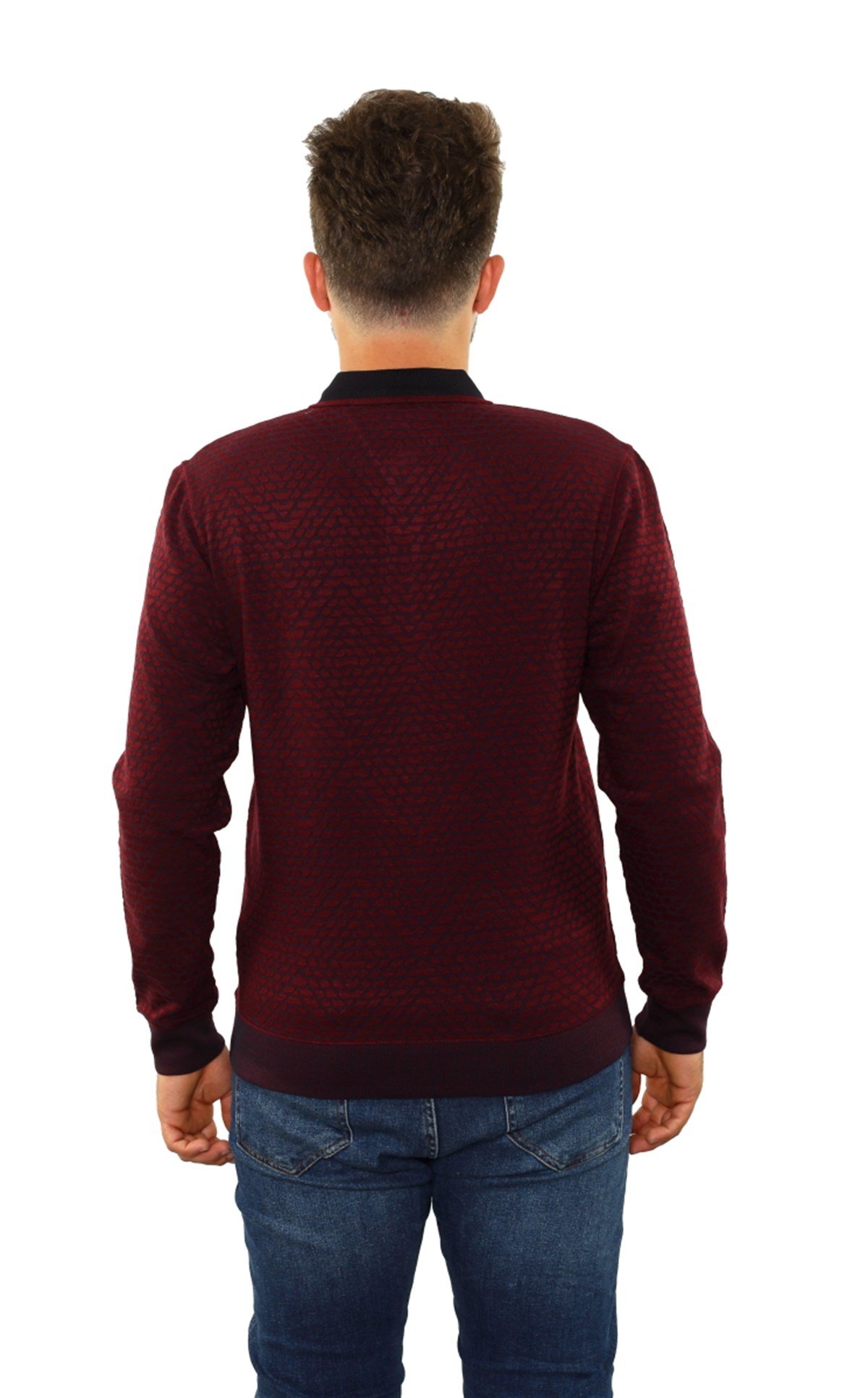 Polo Yaka Sweatshirt 