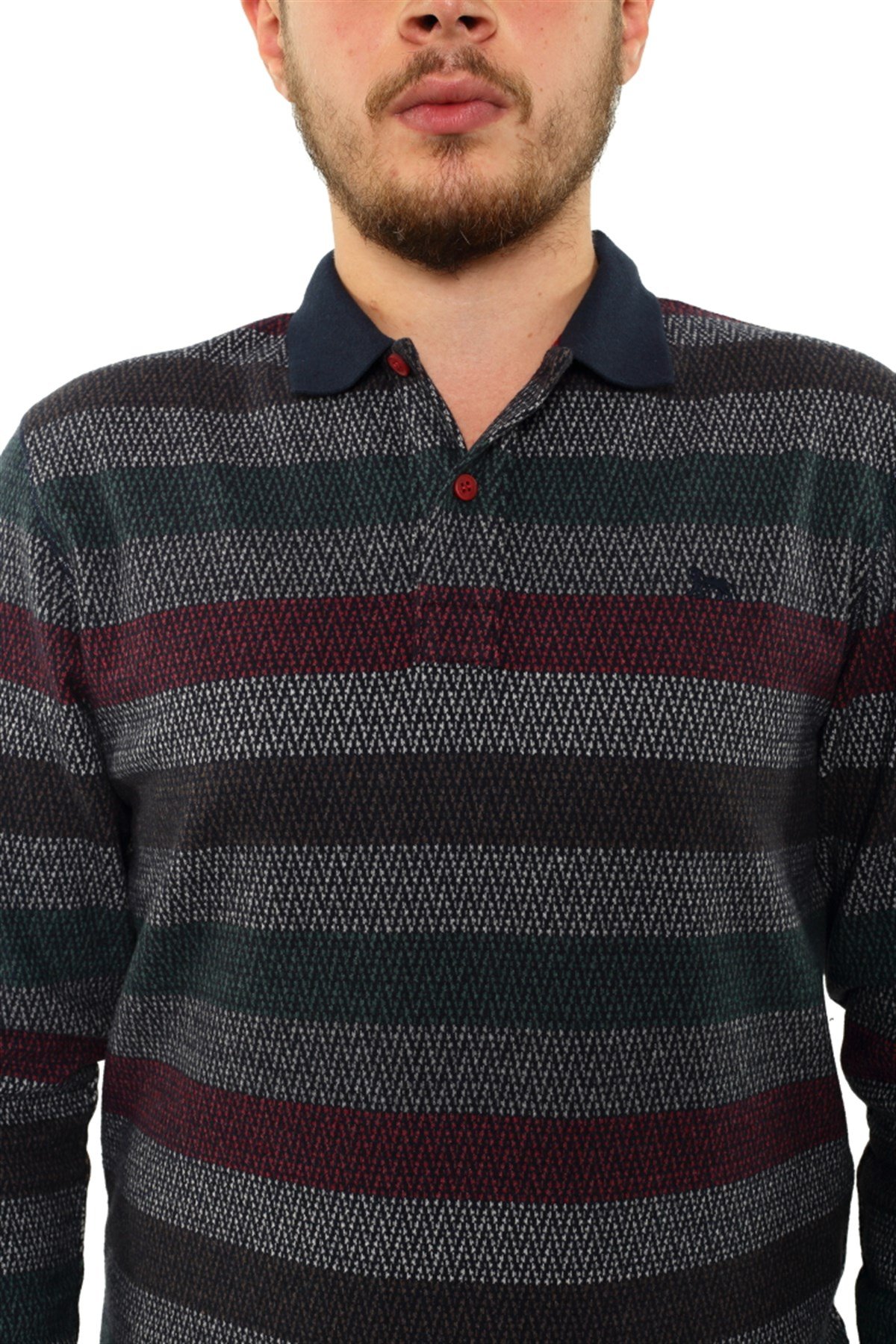 Polo Yaka Sweatshirt 