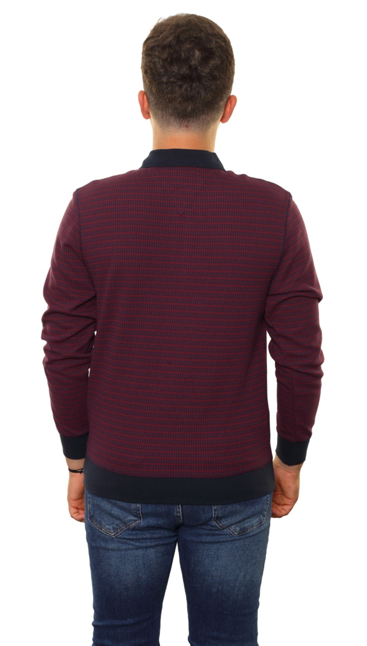 Polo Yaka Sweatshirt 