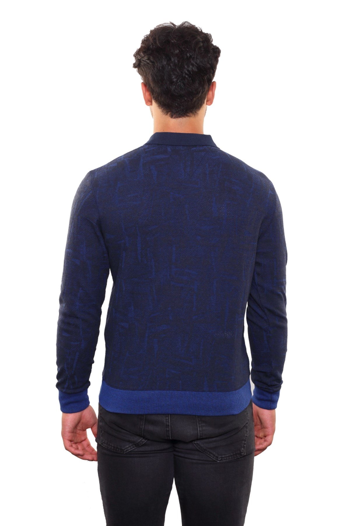 Polo Yaka Sweatshirt 
