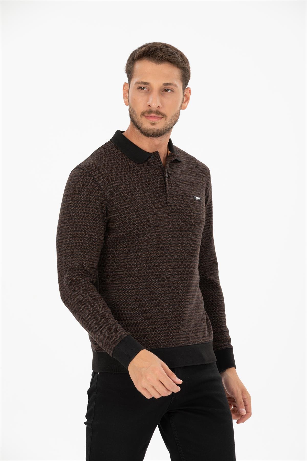 Polo Yaka Sweatshirt 