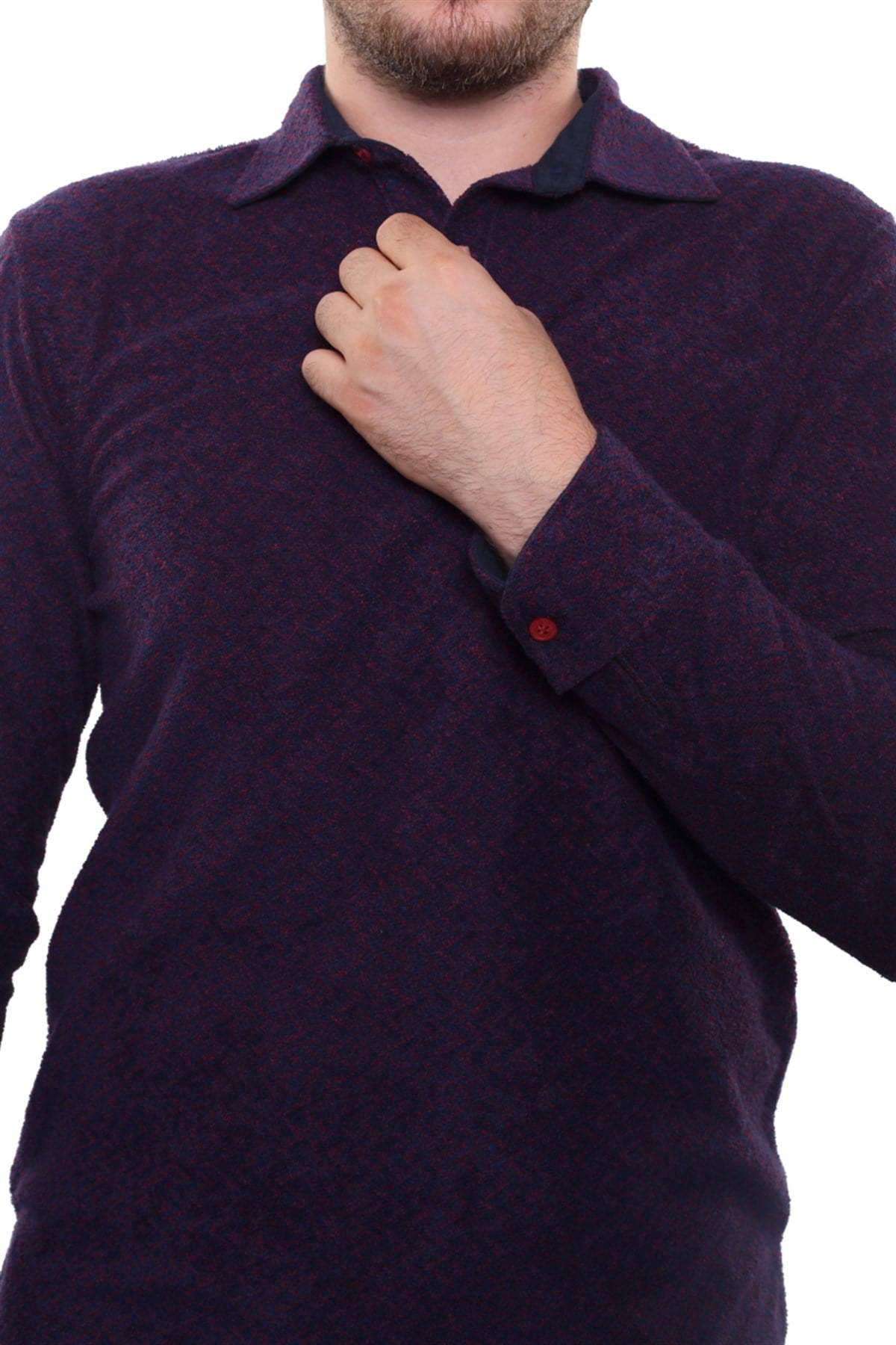 Polo Yaka Sweatshirt 