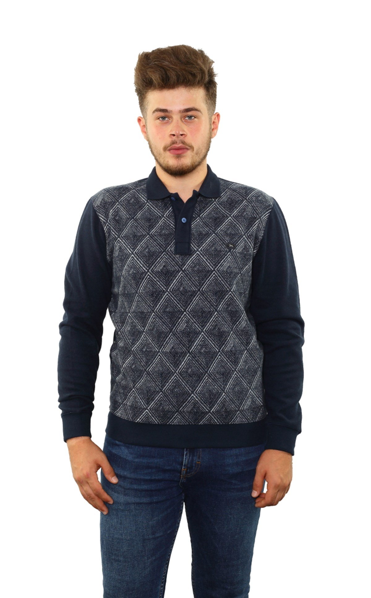 Polo Yaka Sweatshirt 