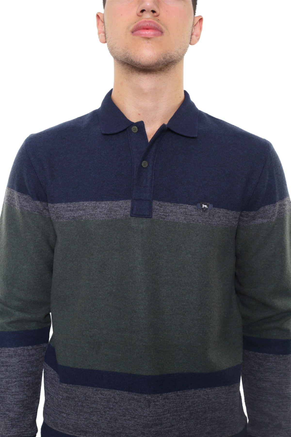 Polo Yaka Sweatshirt 