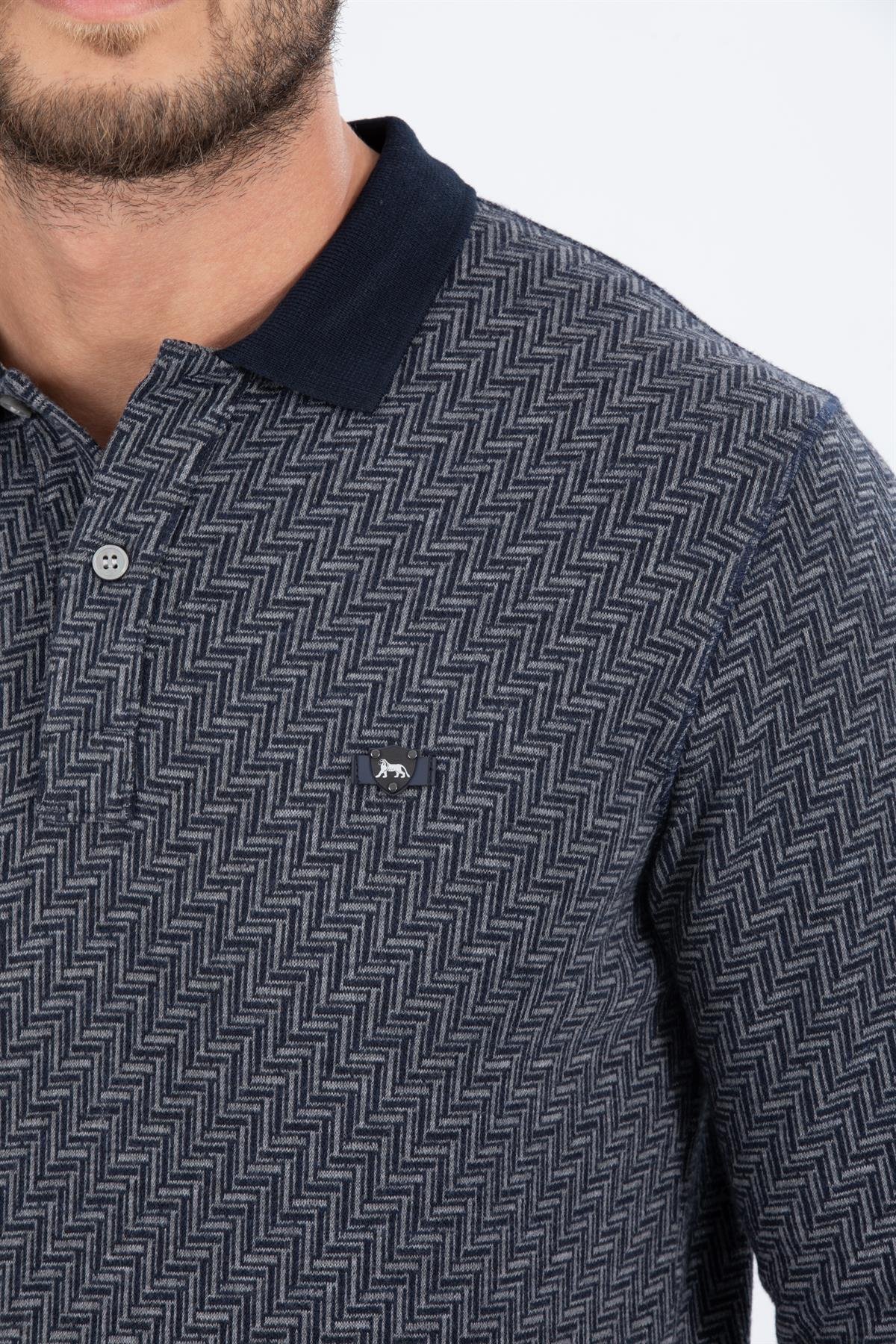 Polo Yaka Sweatshirt 