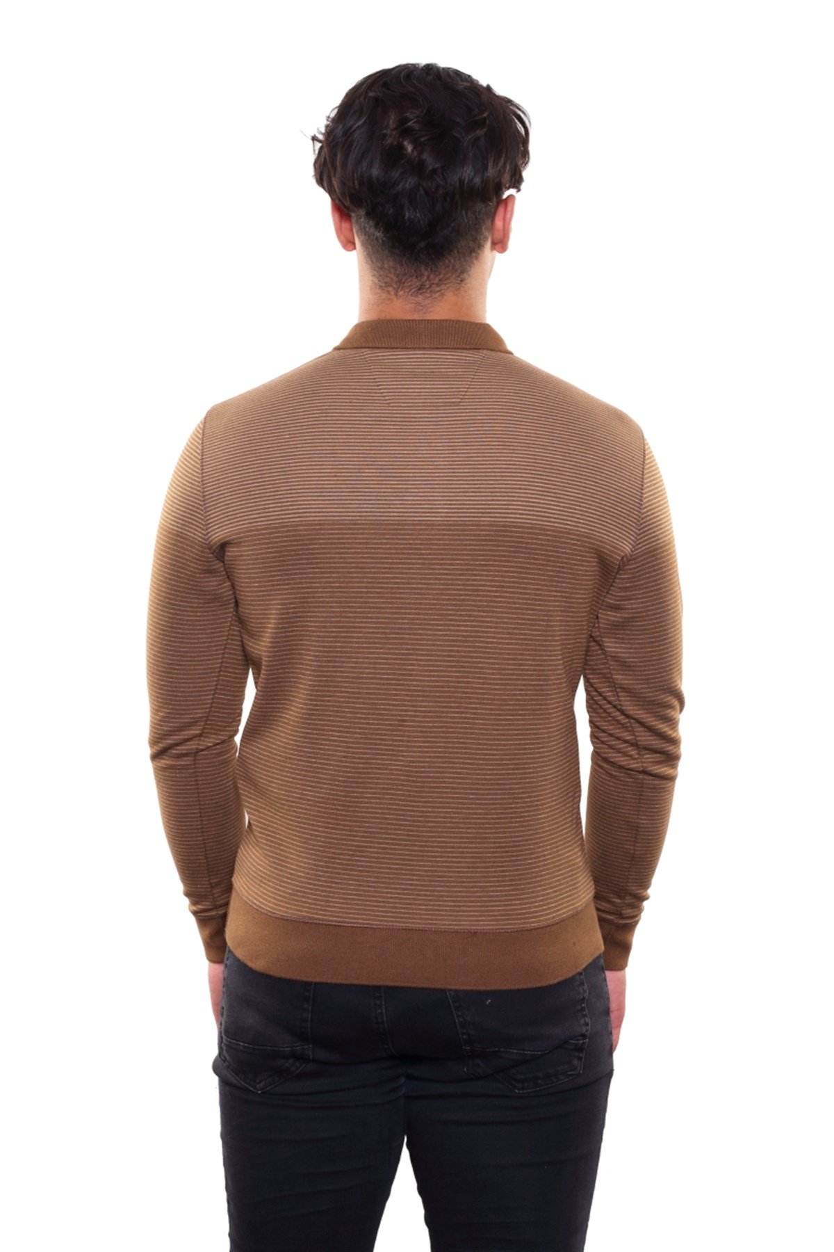 Polo Yaka Sweatshirt 