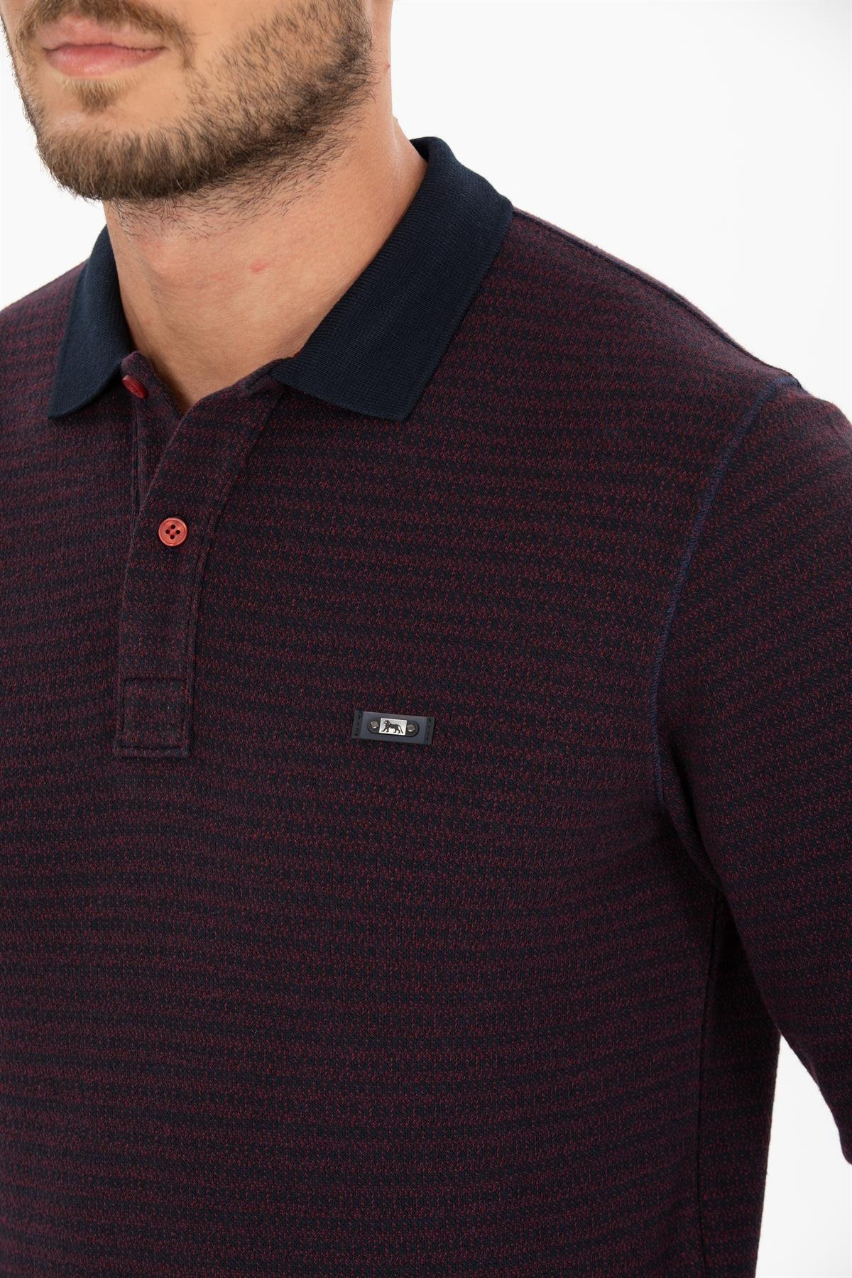Polo Yaka Sweatshirt 