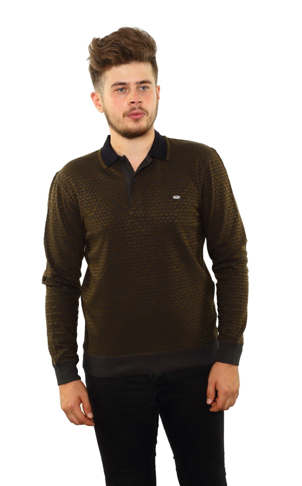 Polo Yaka Sweatshirt 