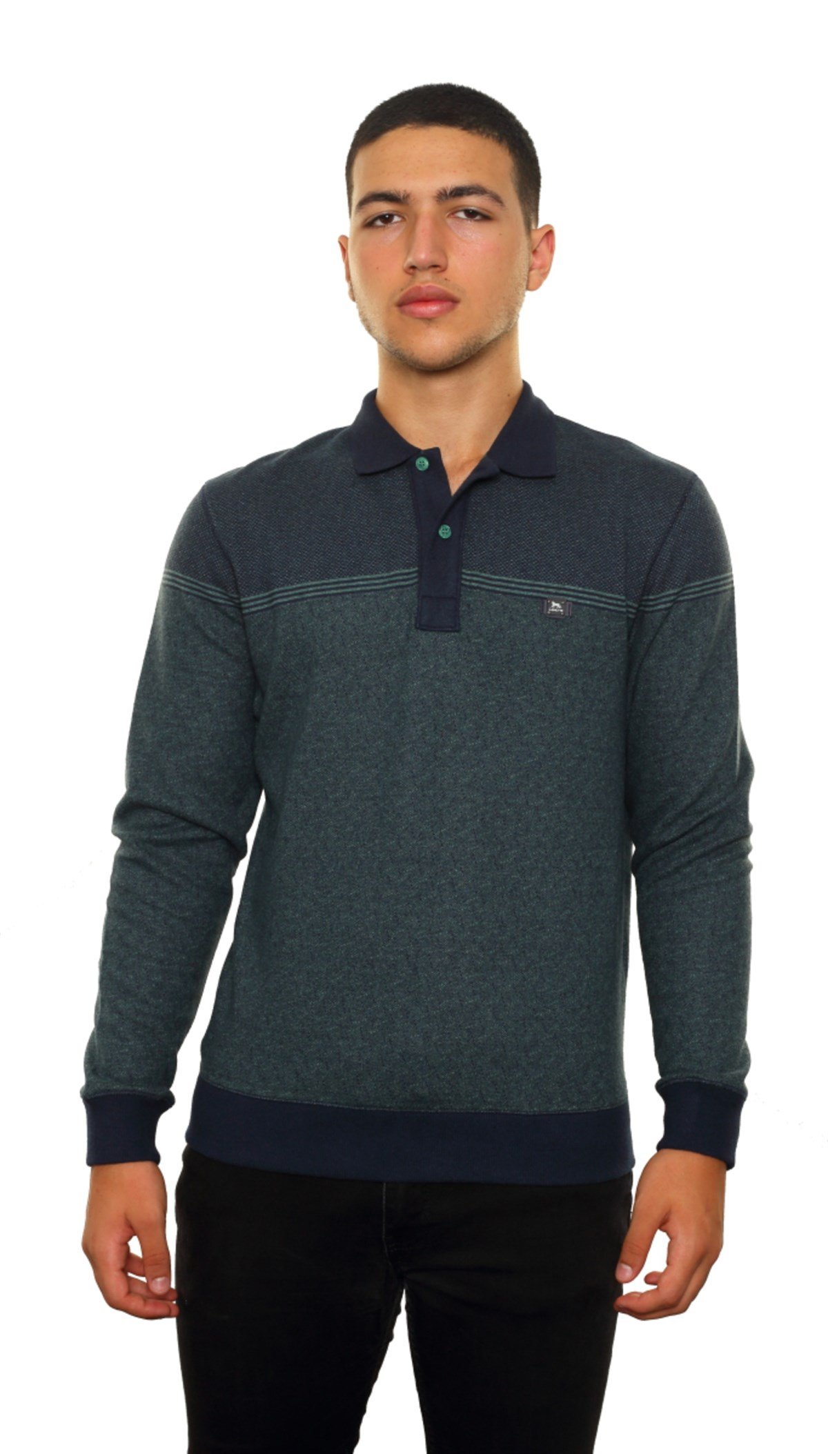 Polo Yaka Sweatshirt 