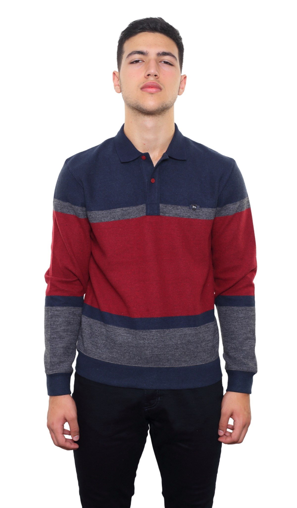 Polo Yaka Sweatshirt 