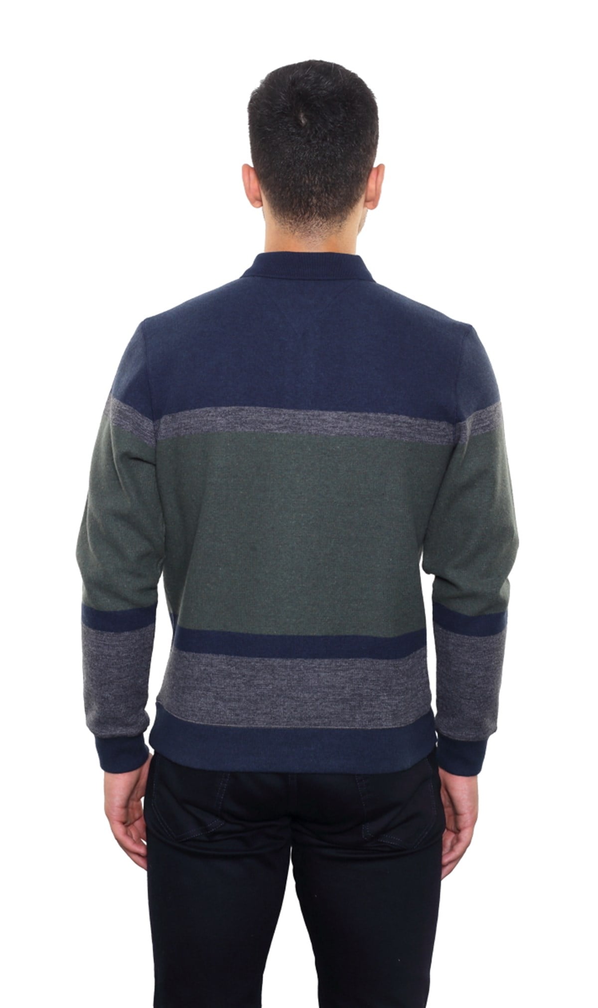 Polo Yaka Sweatshirt 