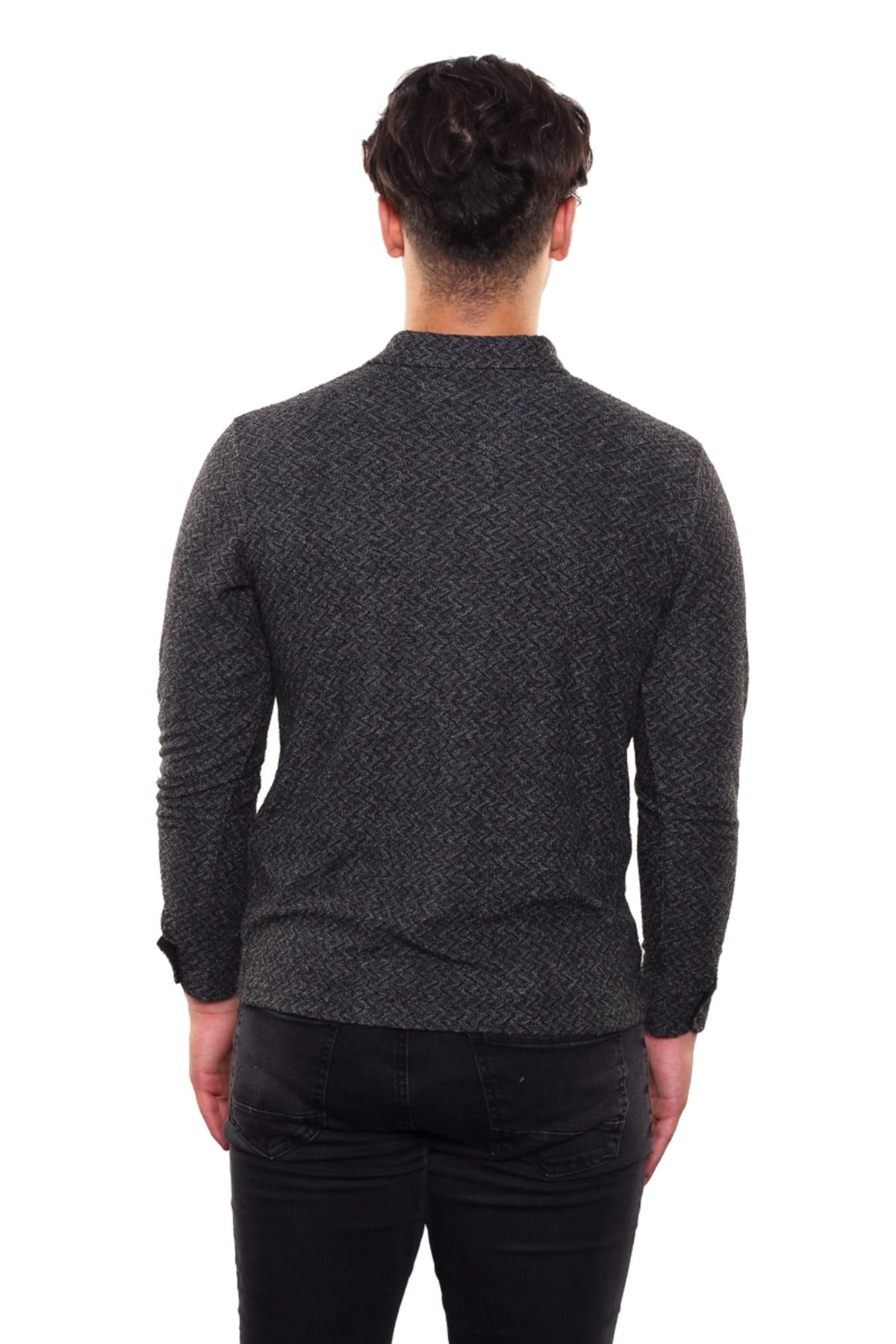 Polo Yaka Sweatshirt 