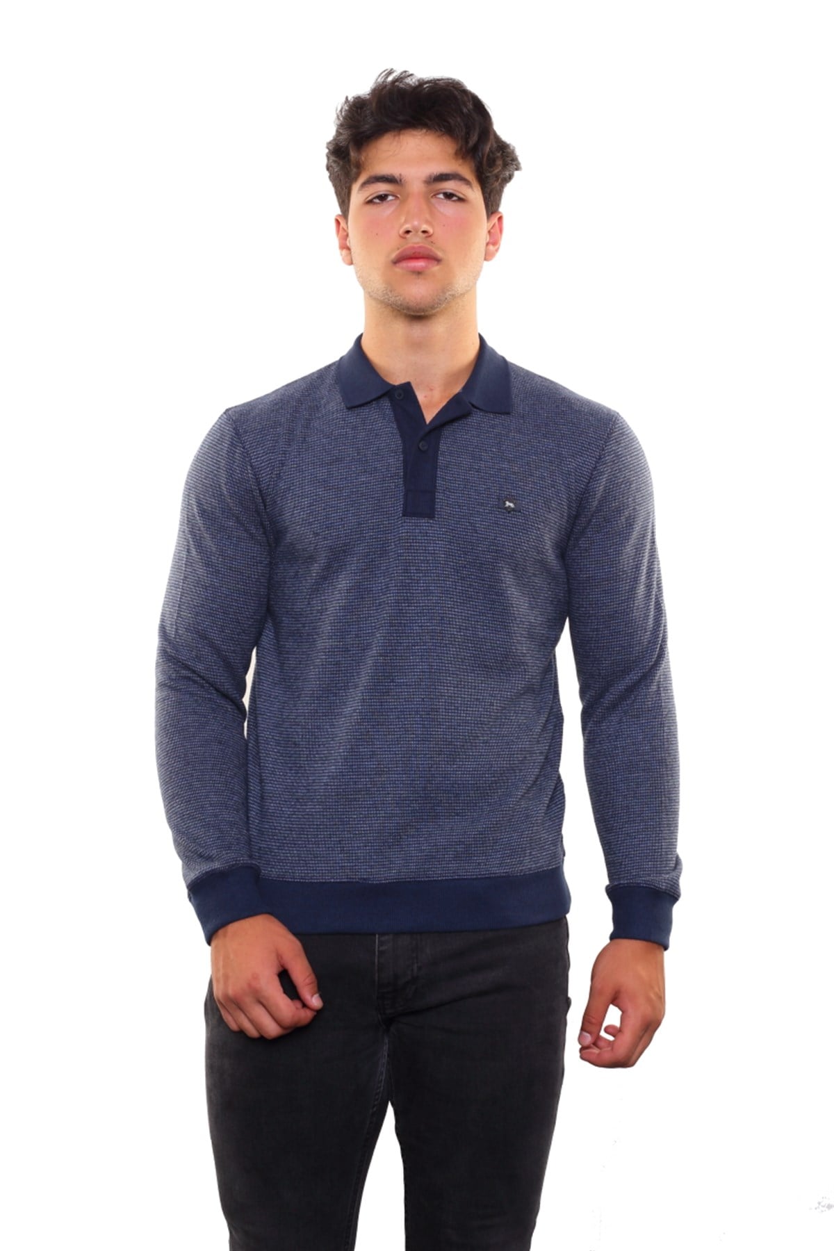 Polo Yaka Sweatshirt 