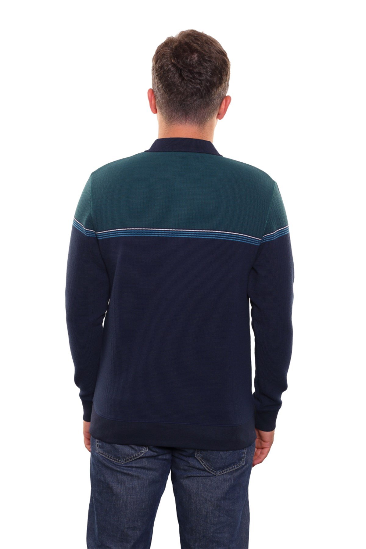 Polo Yaka Sweatshirt 