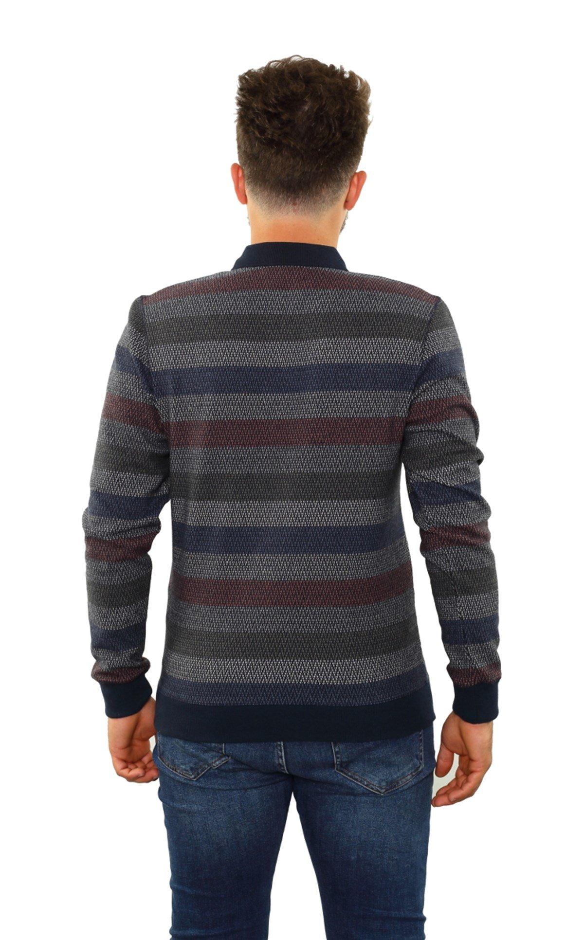 Polo Yaka Sweatshirt 