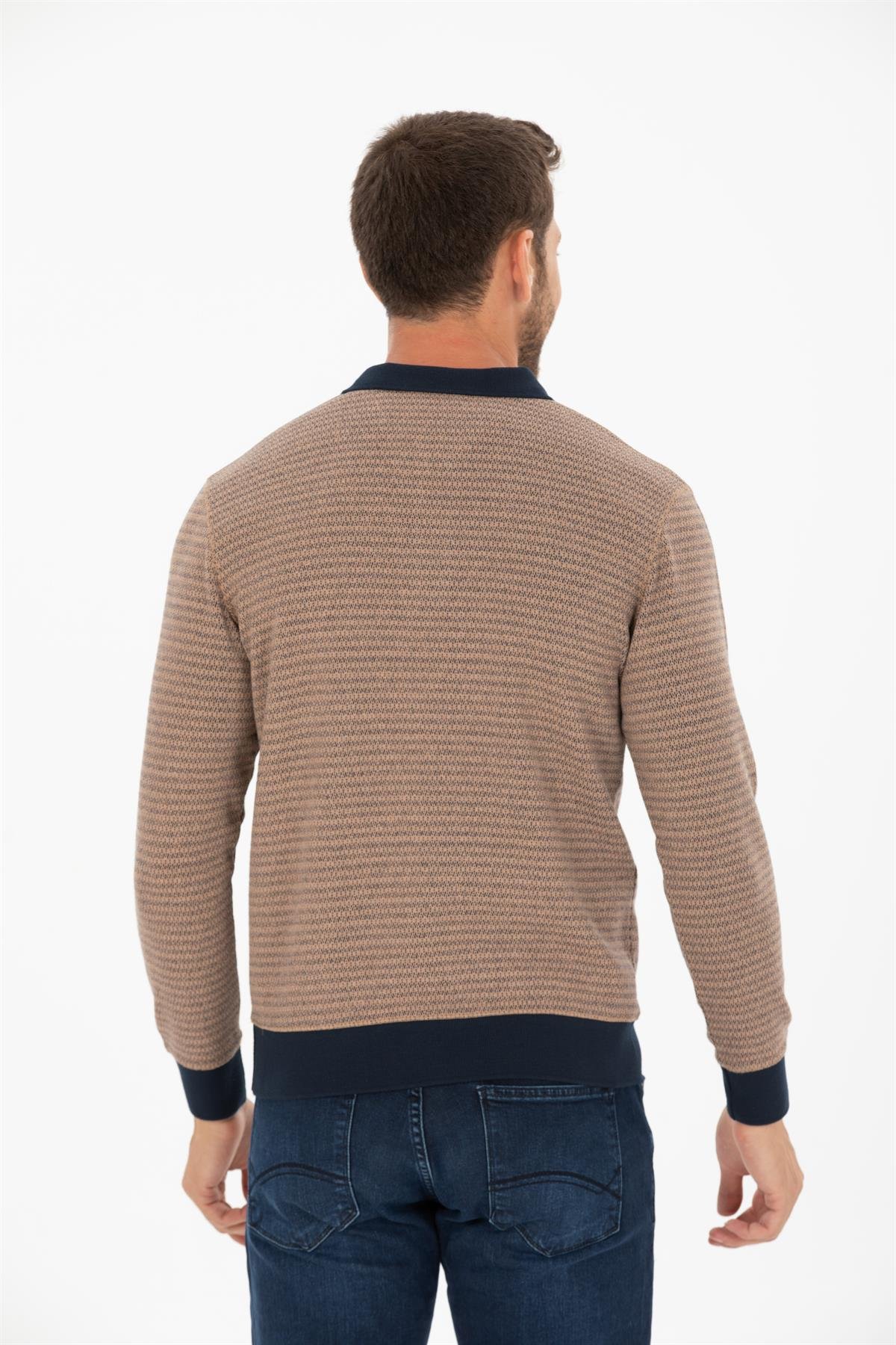 Polo Yaka Sweatshirt 