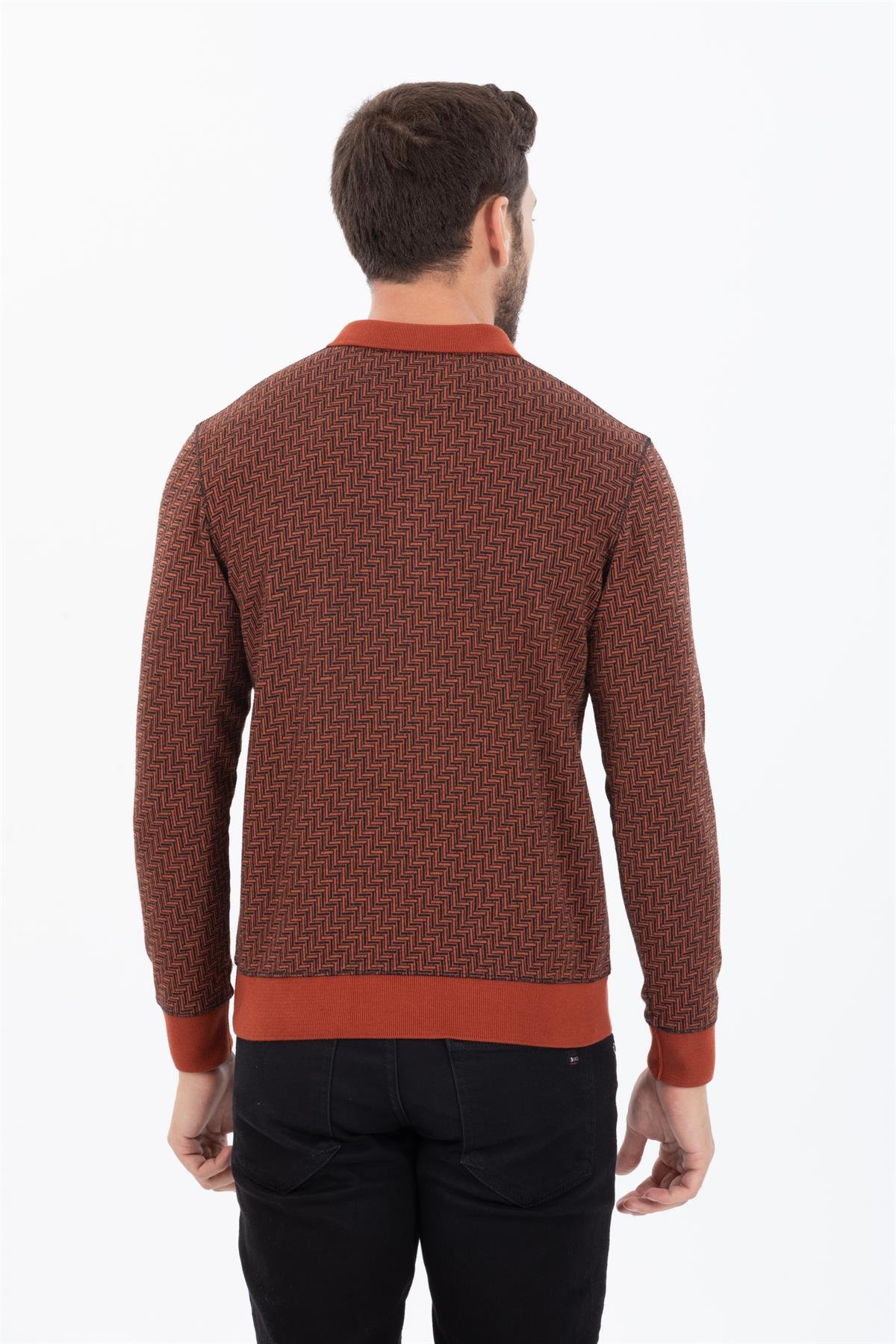 Polo Yaka Sweatshirt 