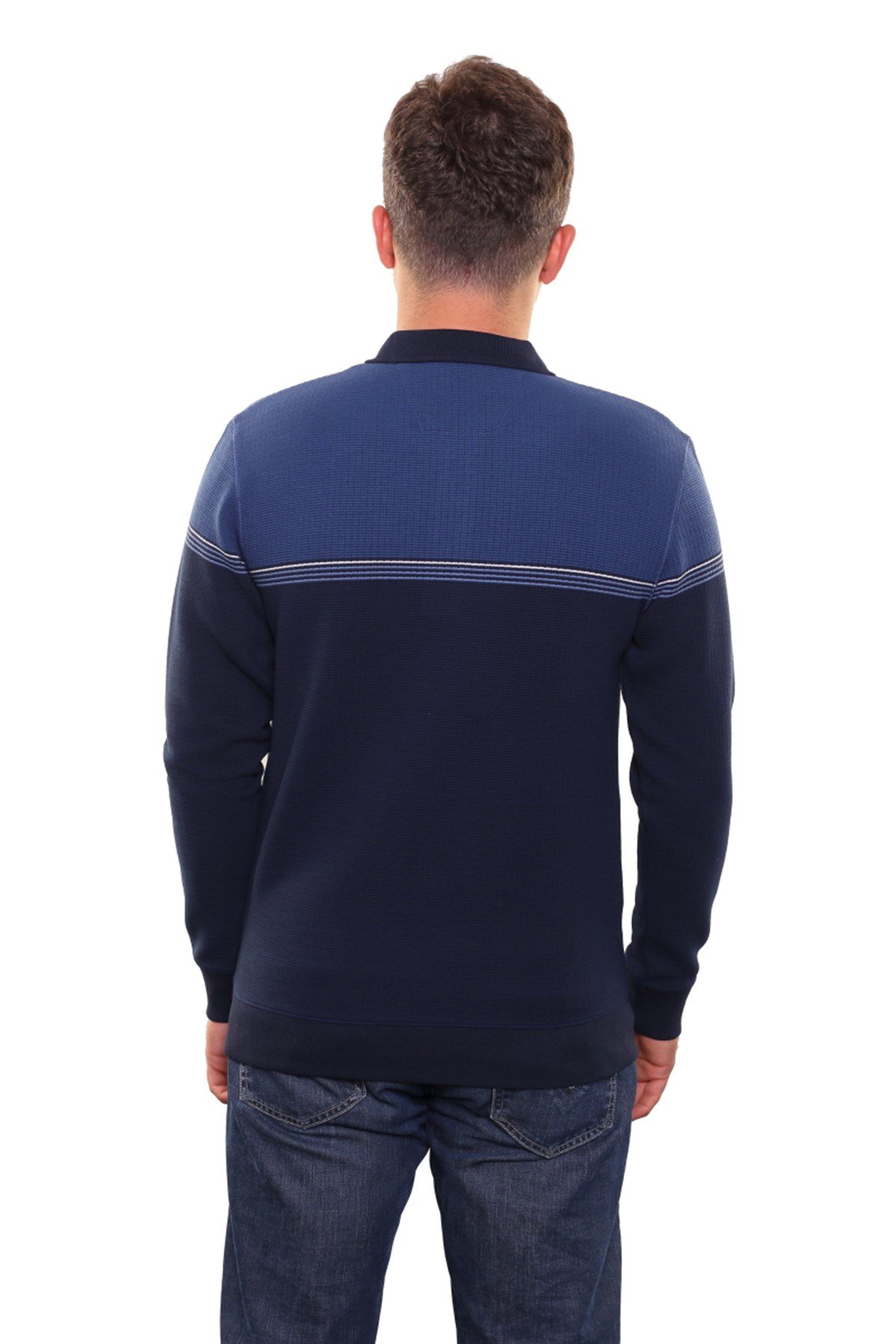Polo Yaka Sweatshirt 