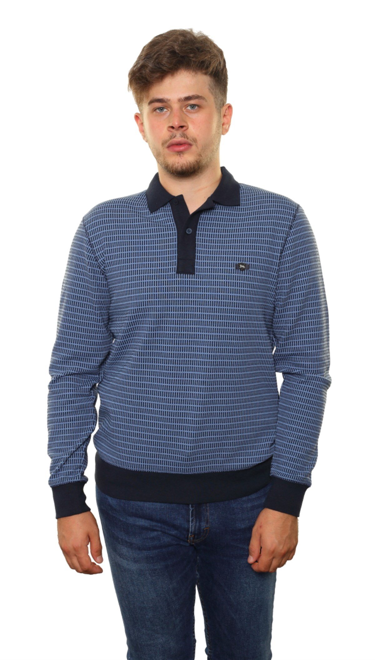 Polo Yaka Sweatshirt 