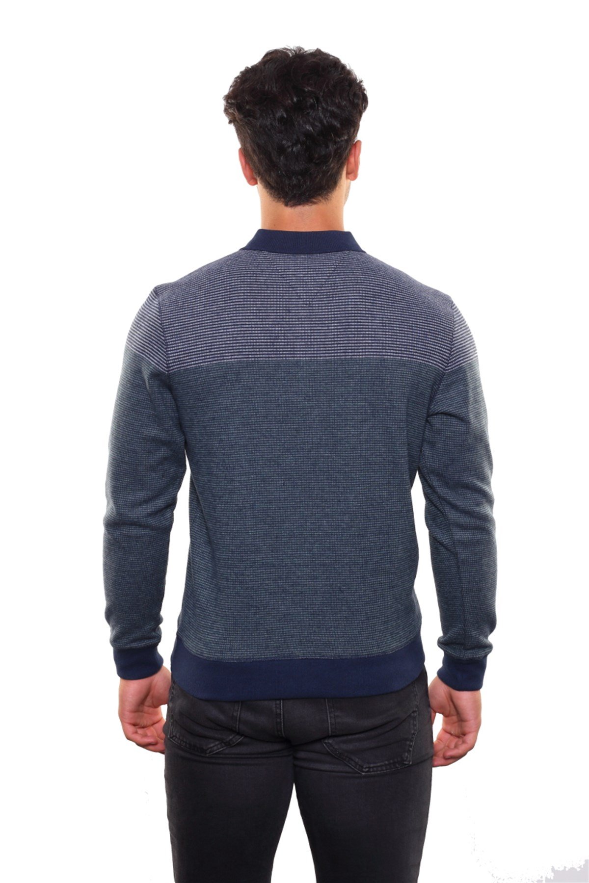 Polo Yaka Sweatshirt 