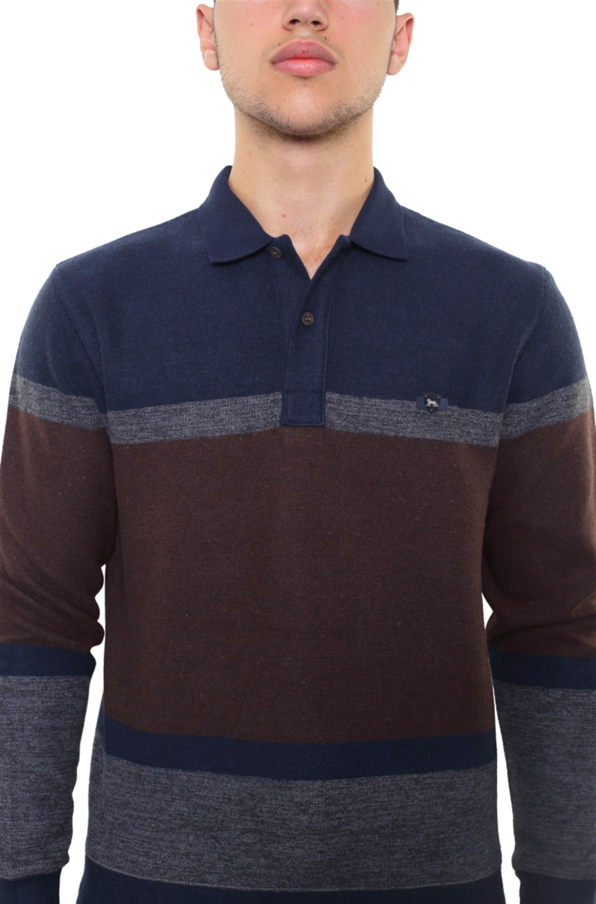 Polo Yaka Sweatshirt 