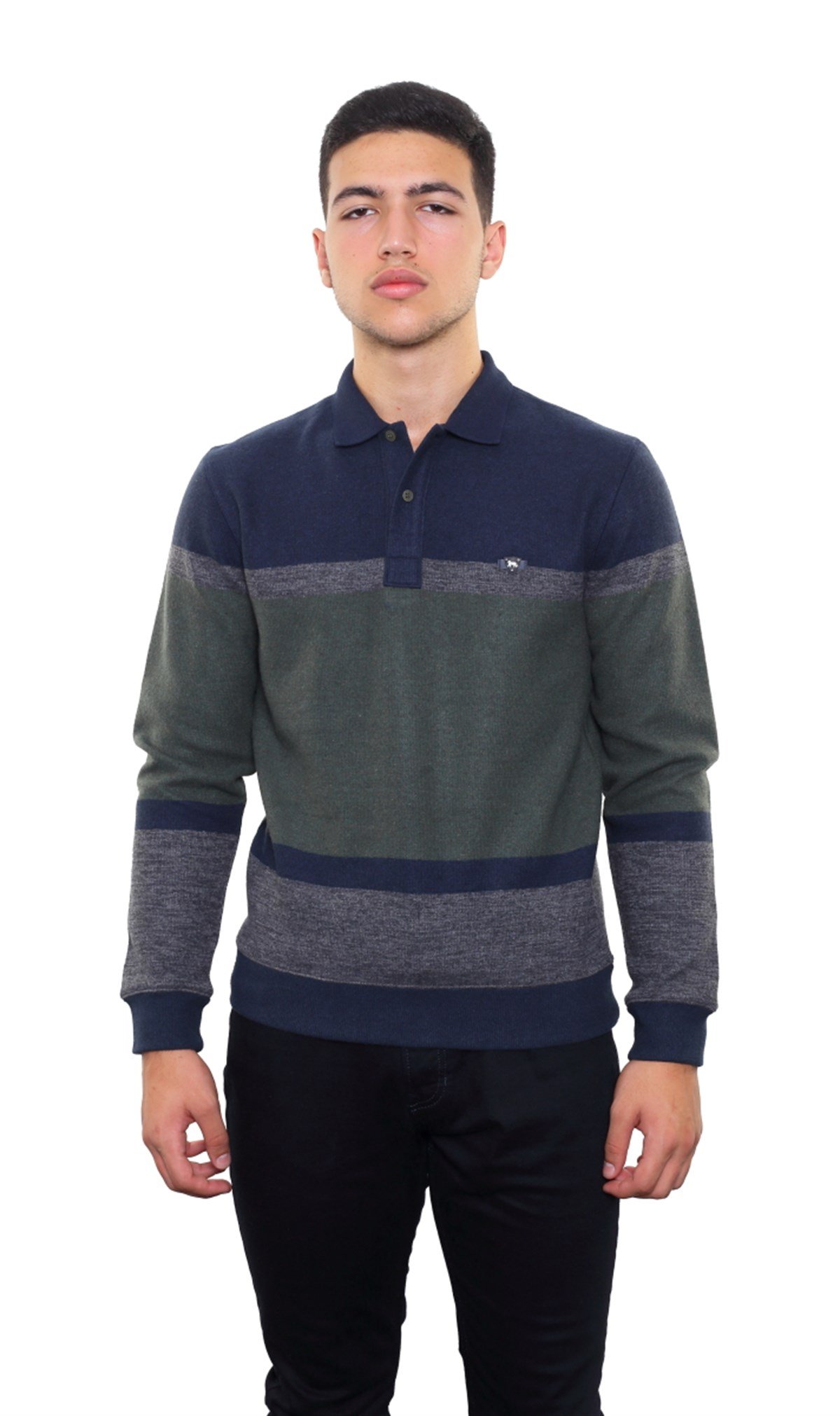 Polo Yaka Sweatshirt 