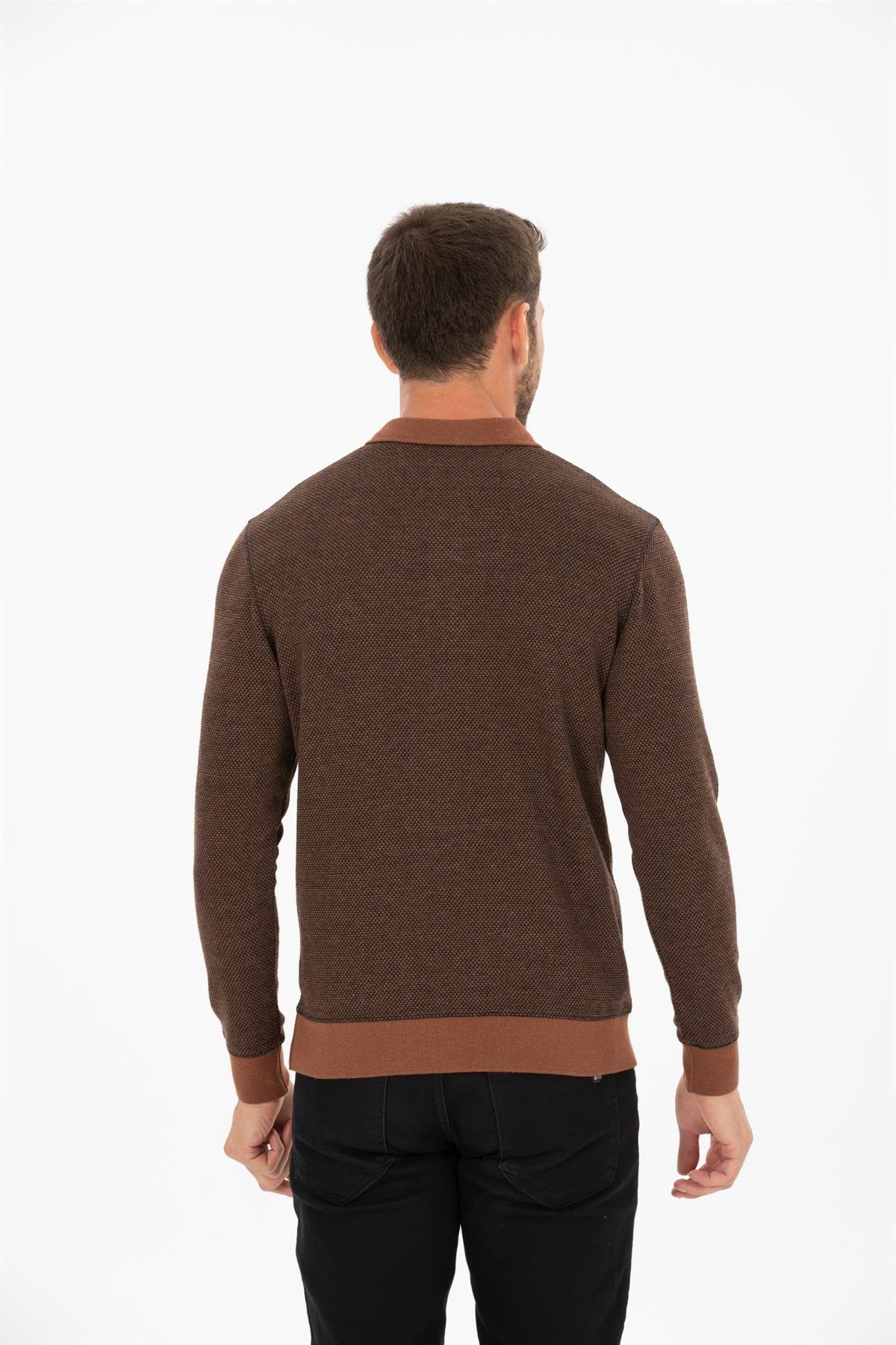 Polo Yaka Sweatshirt 