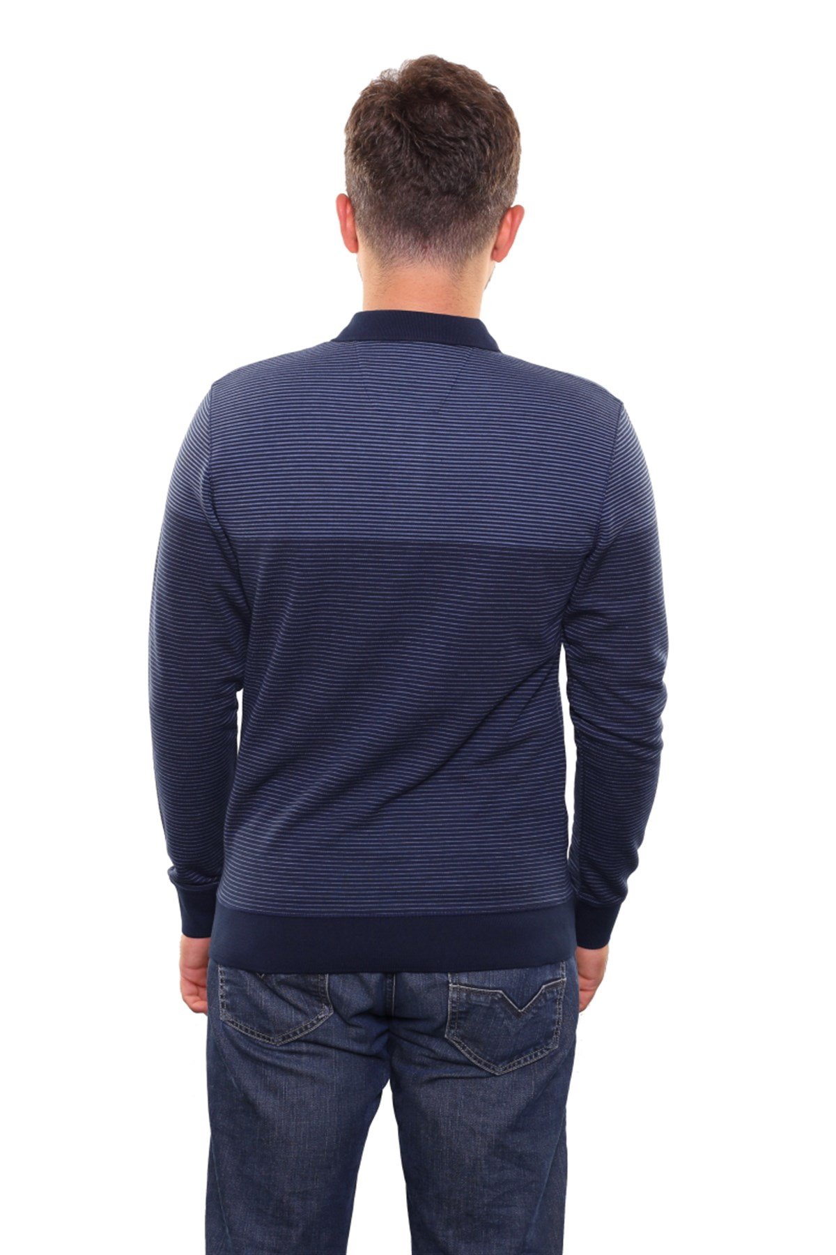 Polo Yaka Sweatshirt 