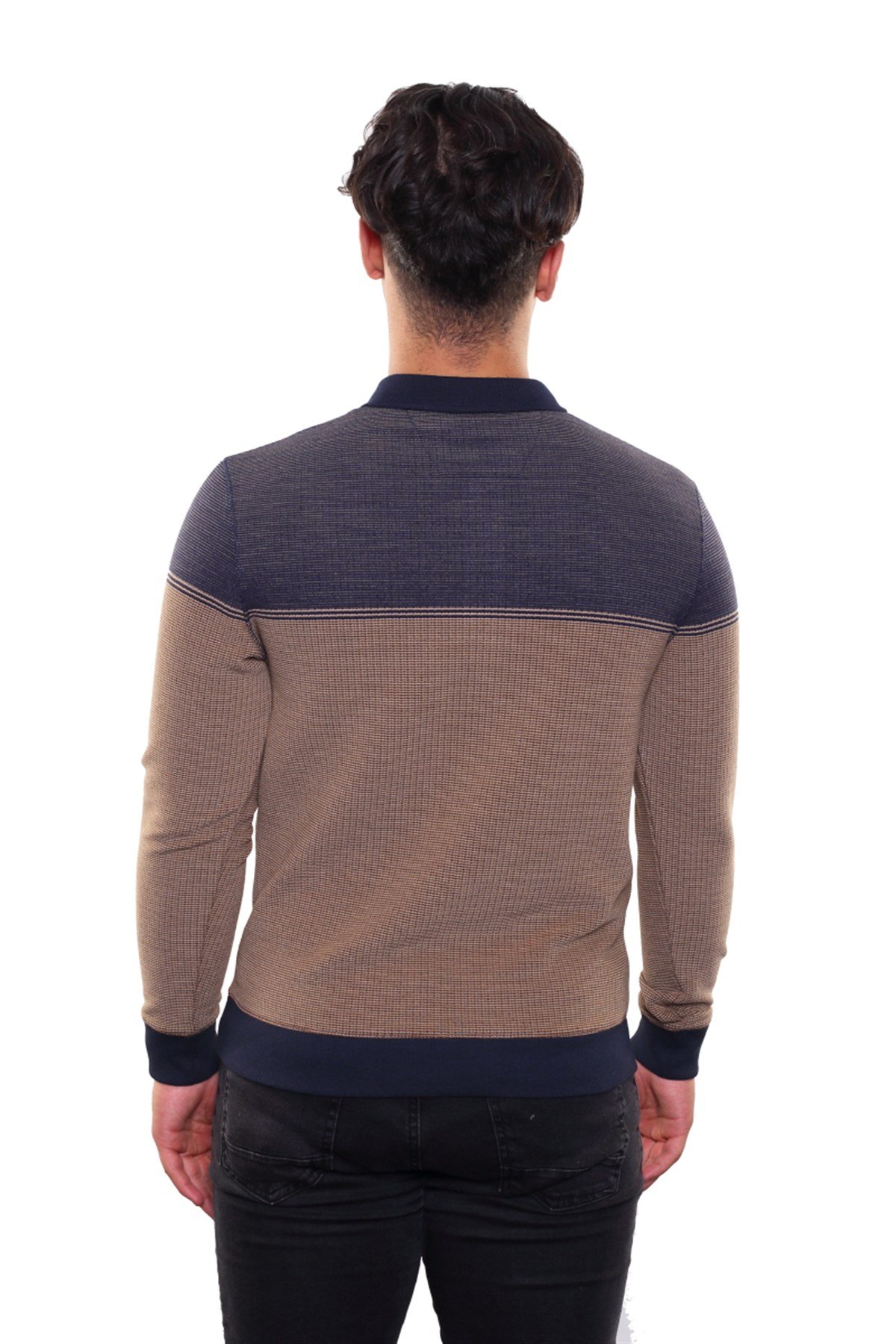 Polo Yaka Sweatshirt 