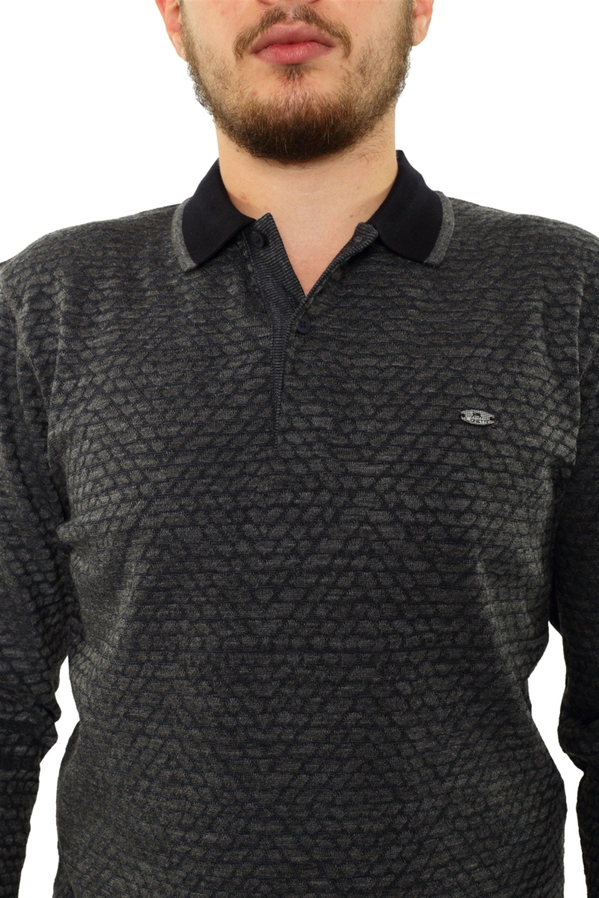 Polo Yaka Sweatshirt 