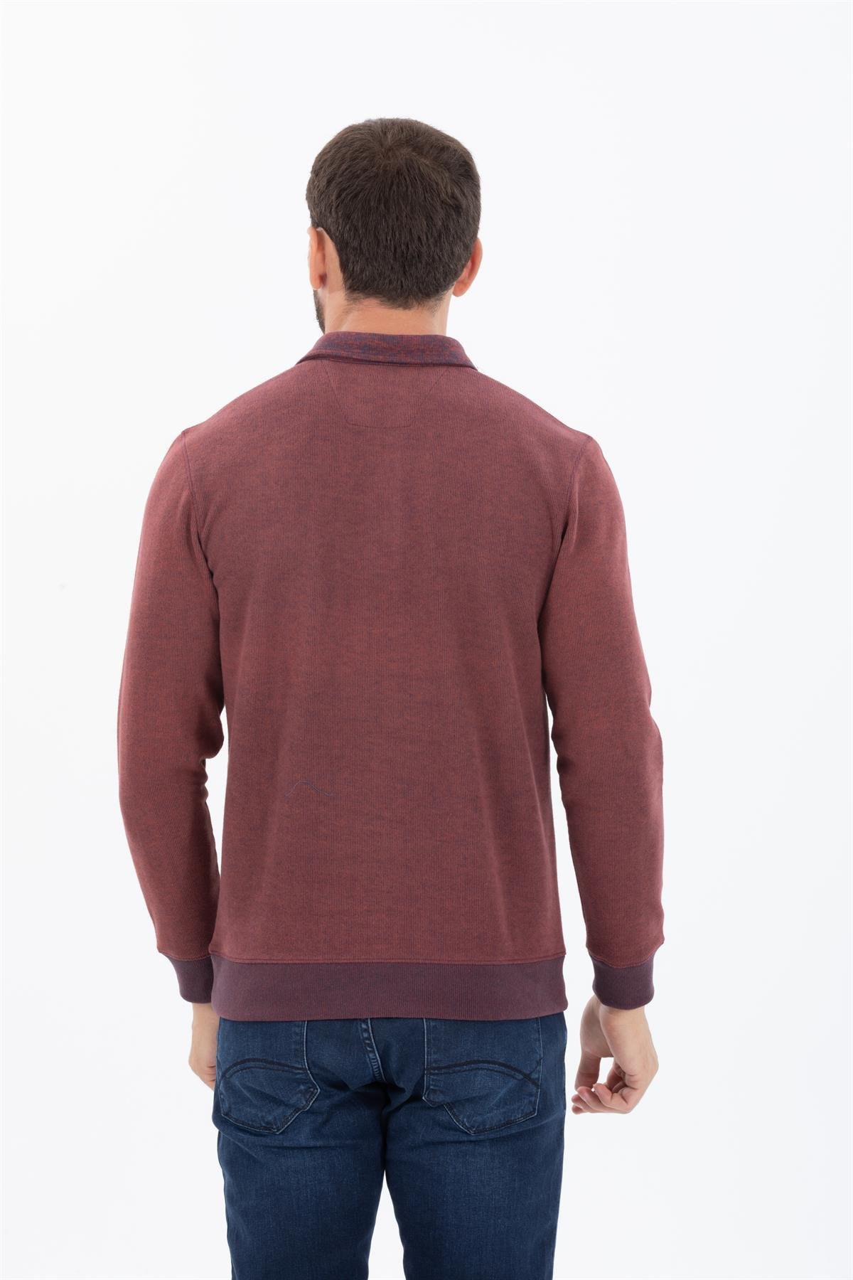 Polo Yaka Sweatshirt 